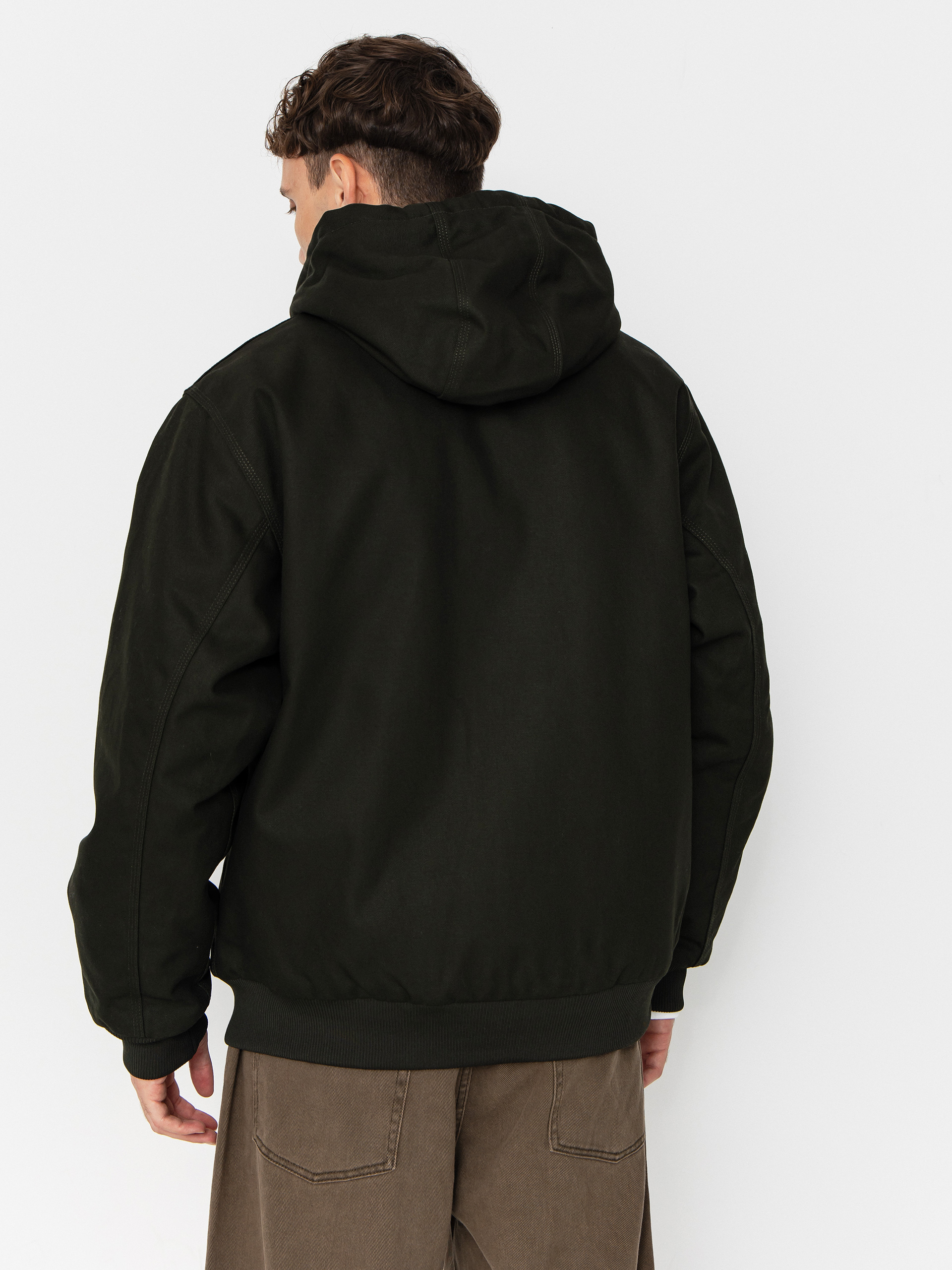 Geacă Carhartt WIP Active (olive/rigid)