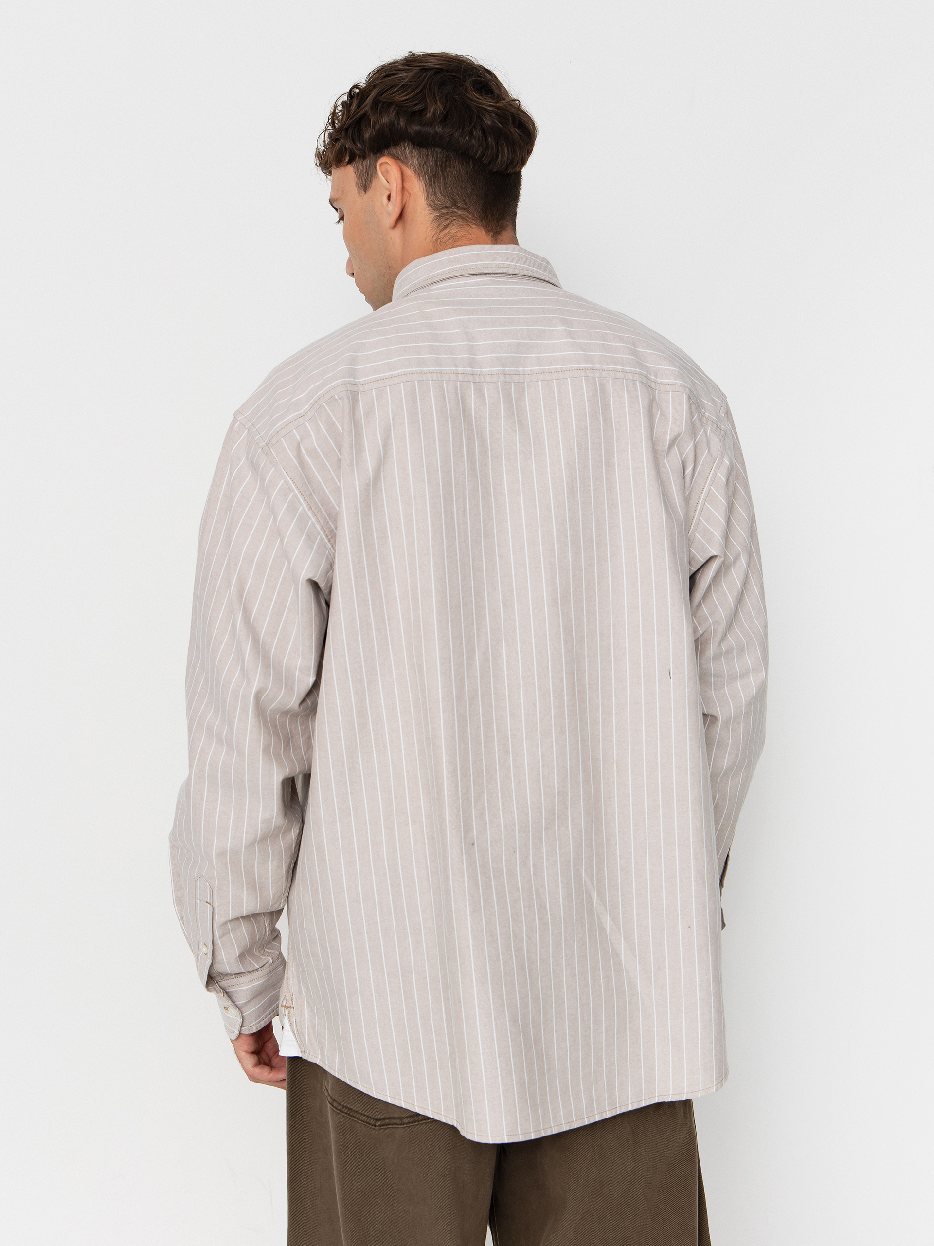 Cămașă Carhartt WIP Cassel (cassel stripe/peanut/white)