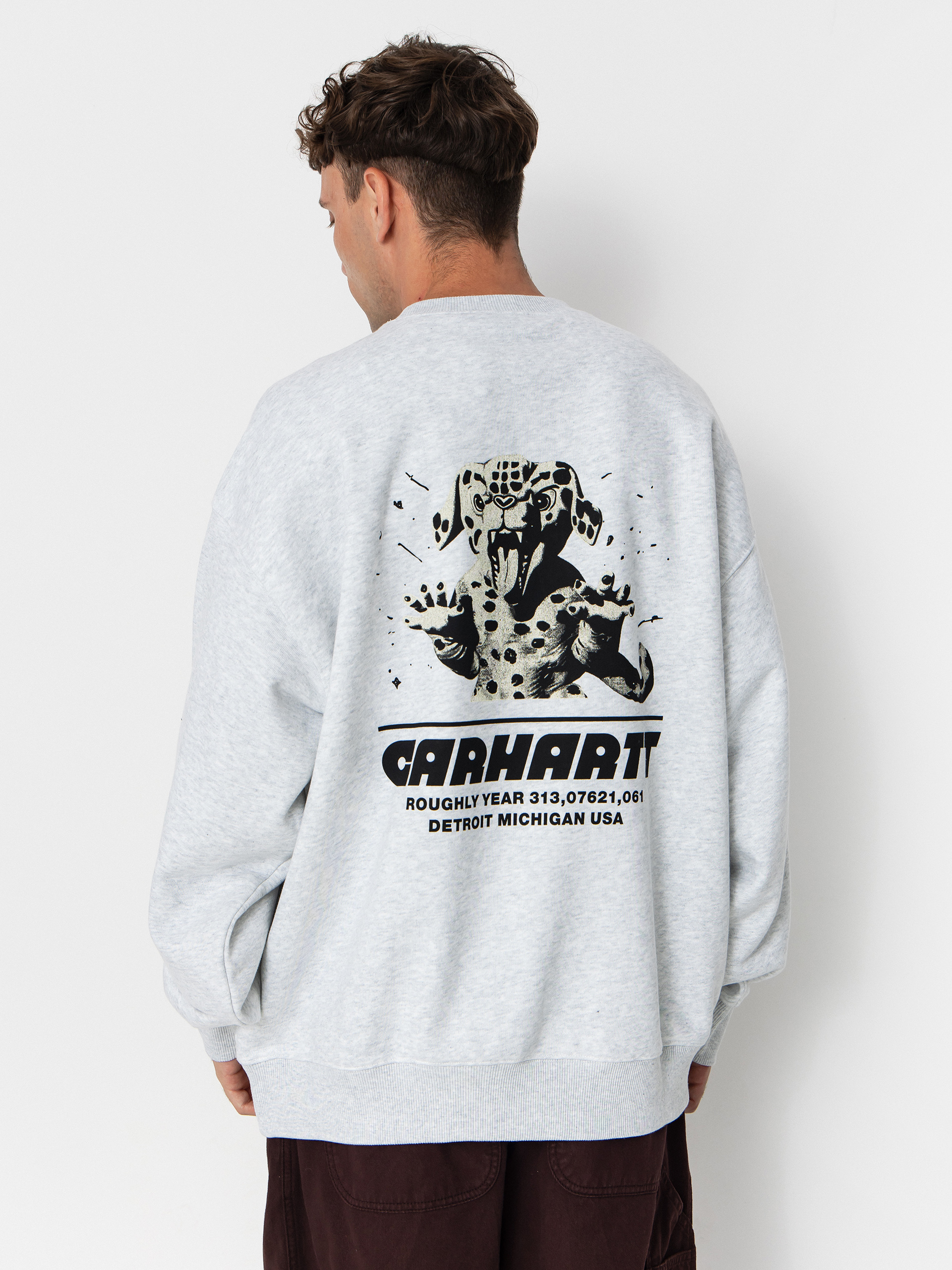 Hanorac Carhartt WIP Wiptopia (ash heather)