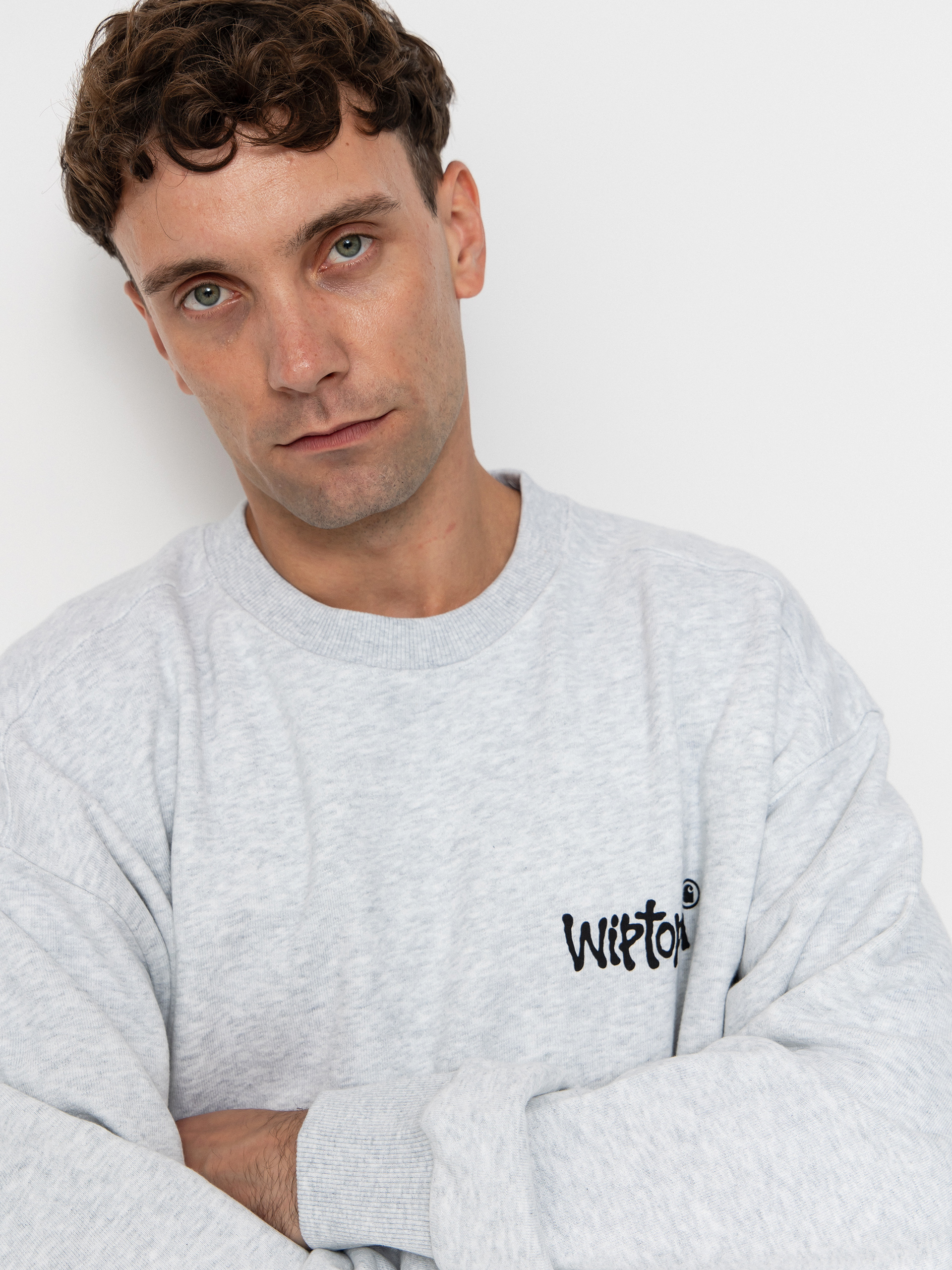 Hanorac Carhartt WIP Wiptopia (ash heather)