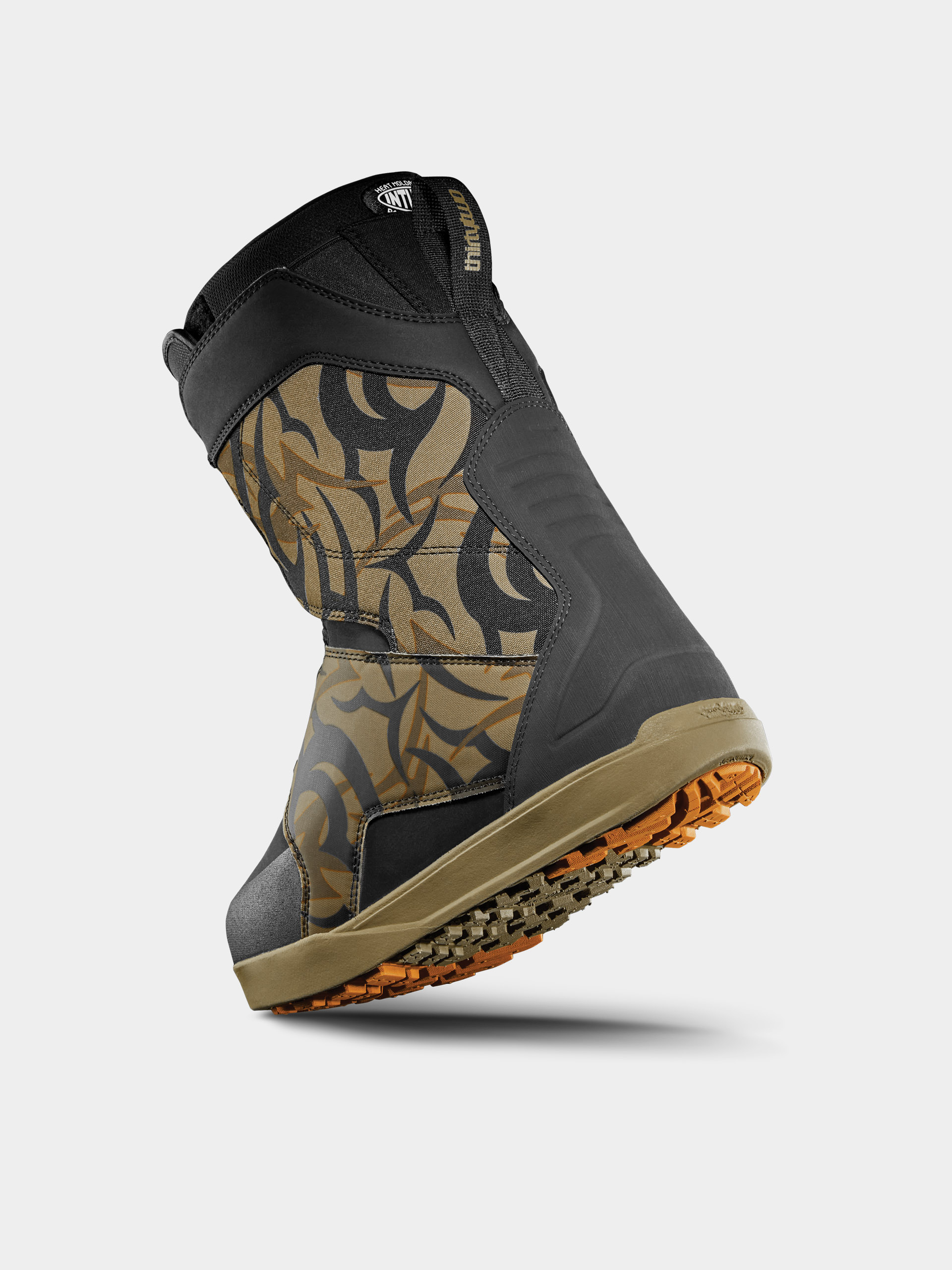 Pentru bărbați Încălțăminte pentru snowboard ThirtyTwo Lashed Double Boa Corduroy (black/print)