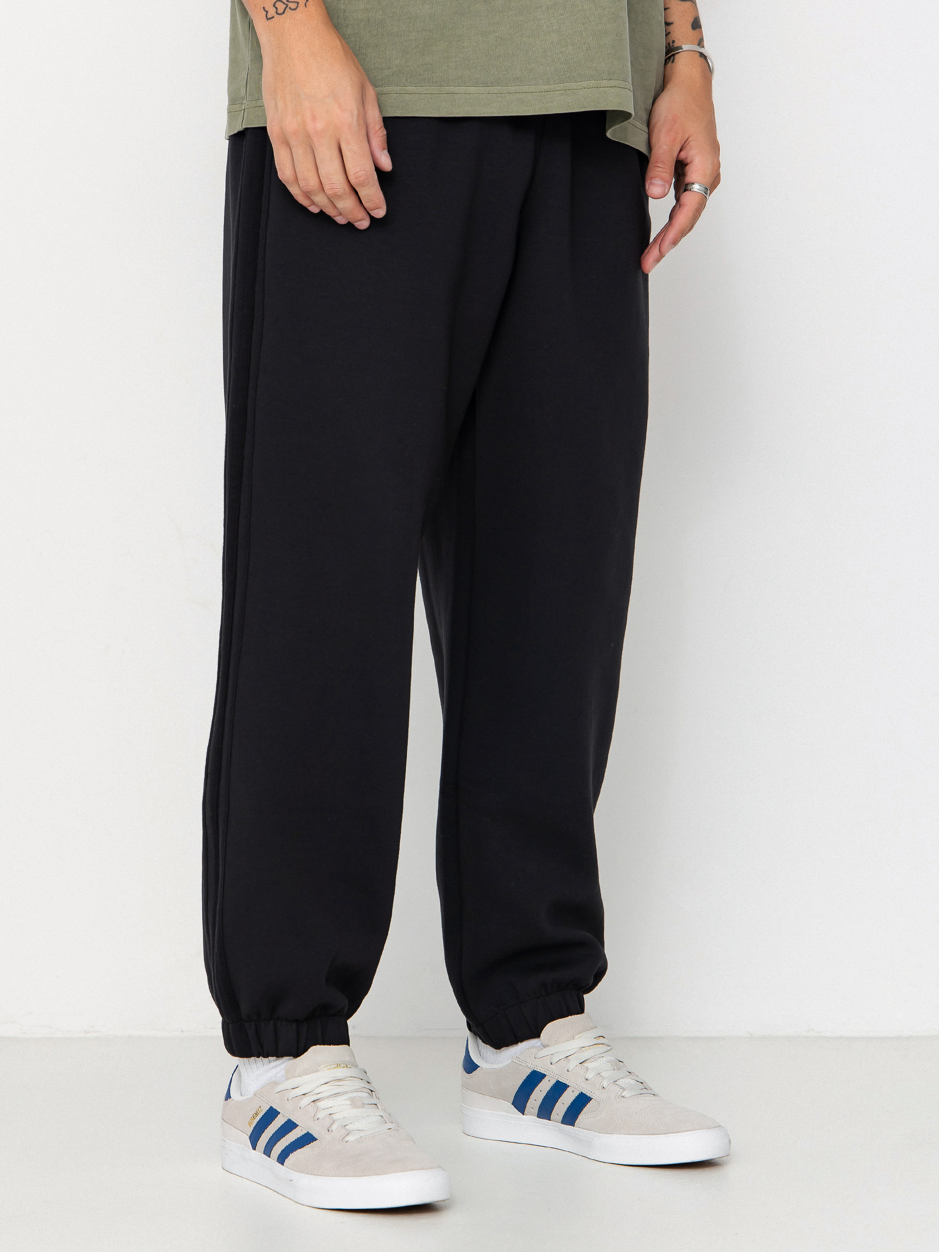 Pantaloni adidas Tech Fleece (black/white)