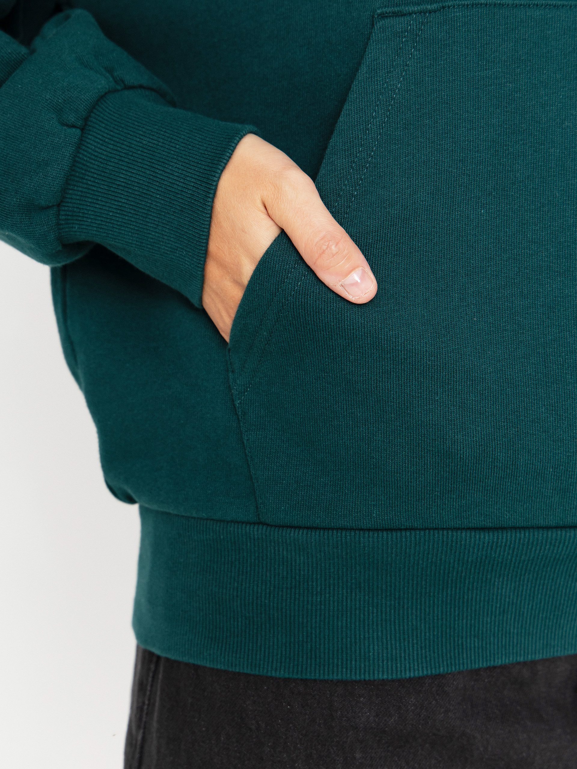 Hanorac cu glugă Carhartt WIP Casey HD Wmn (dark fir/silver)