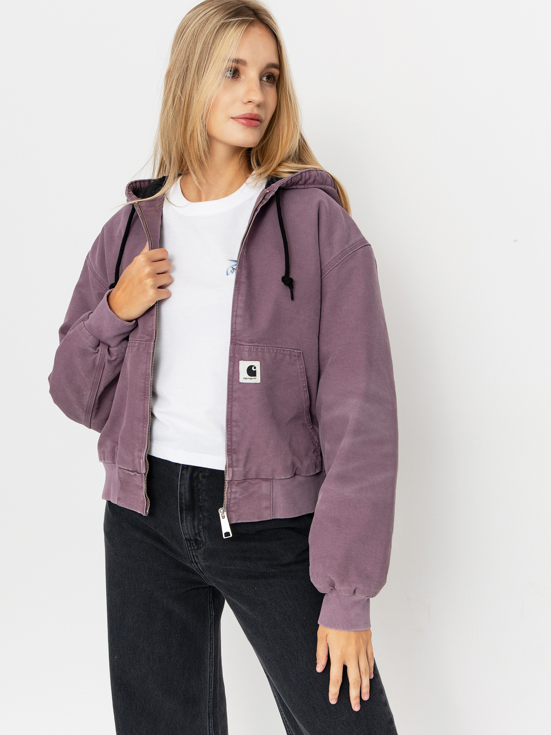 Geacă Carhartt WIP OG Active Wmn (phlox/stone canvas)