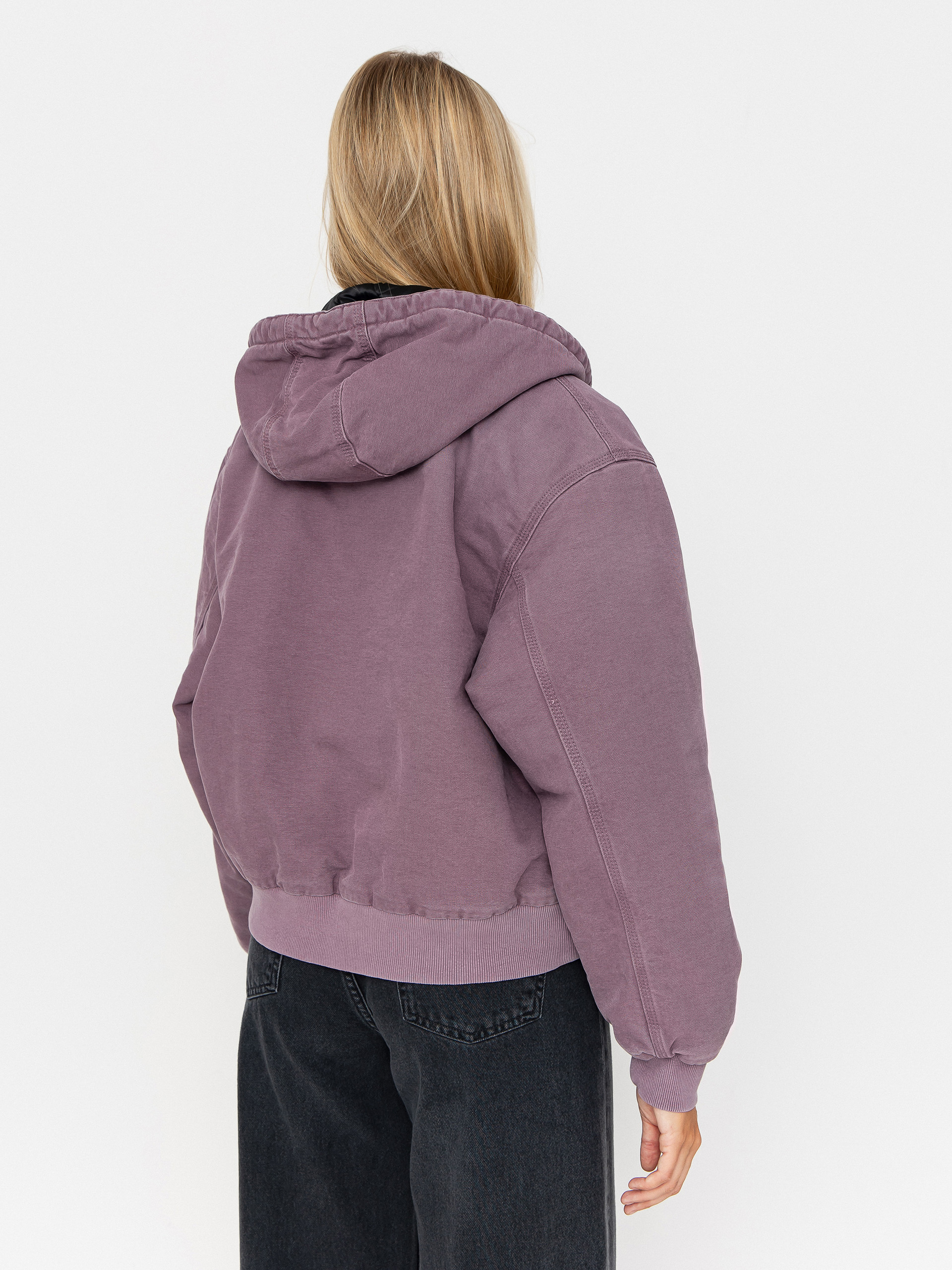 Geacă Carhartt WIP OG Active Wmn (phlox/stone canvas)