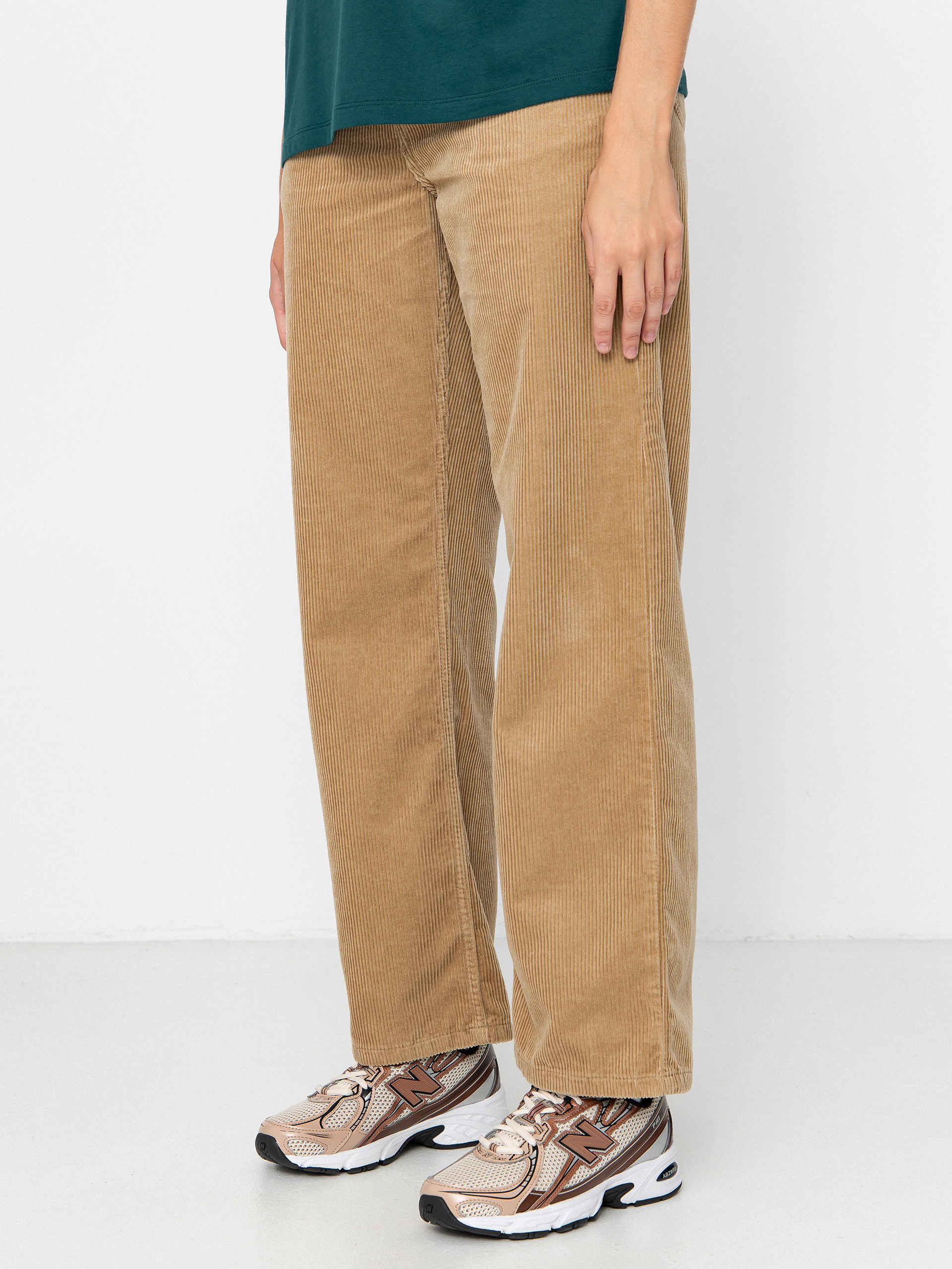 Pantaloni Carhartt WIP Simple Wmn (leather/rinsed)