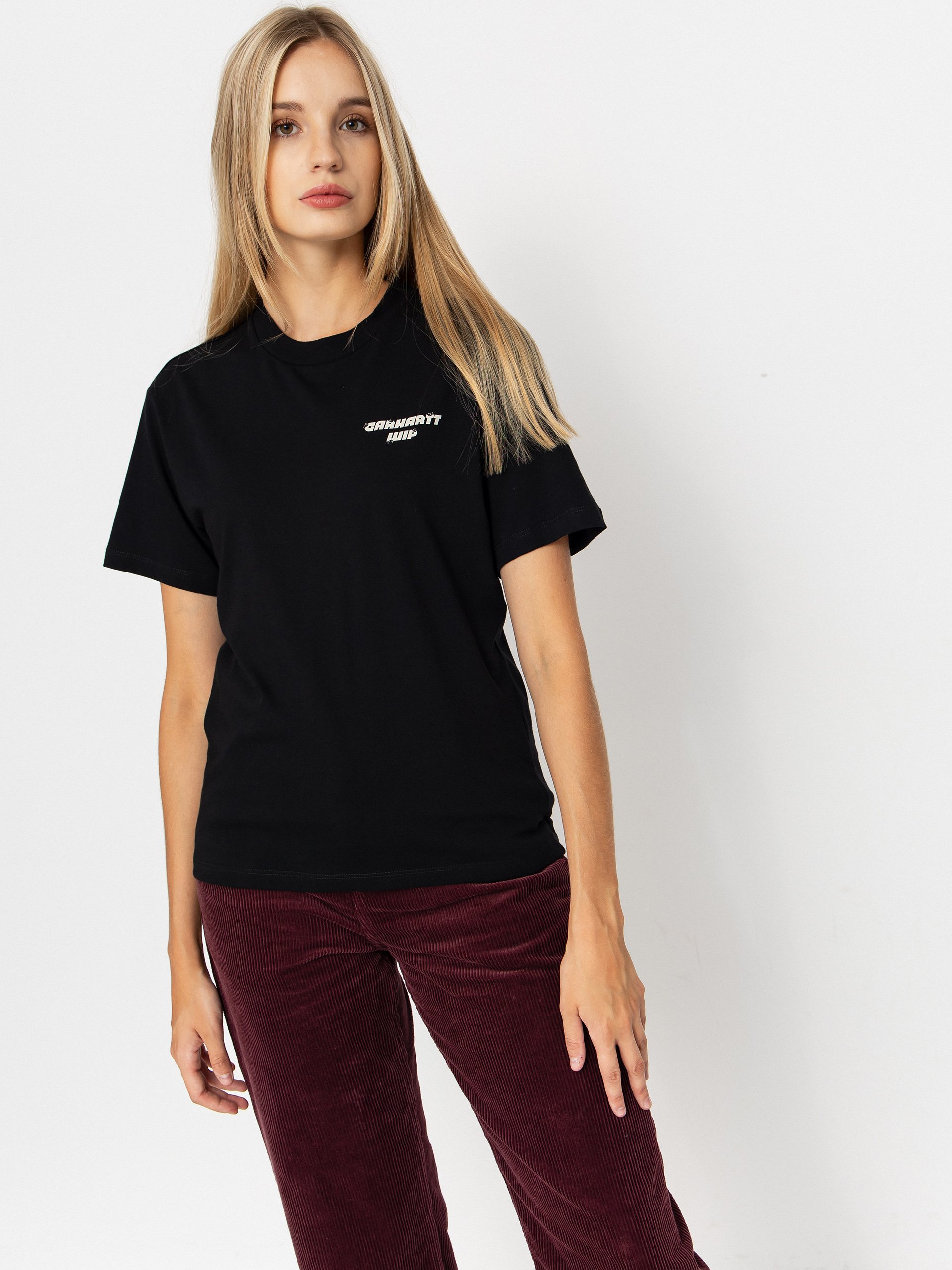 Tricou Carhartt WIP Wiptopia Wmn (black)