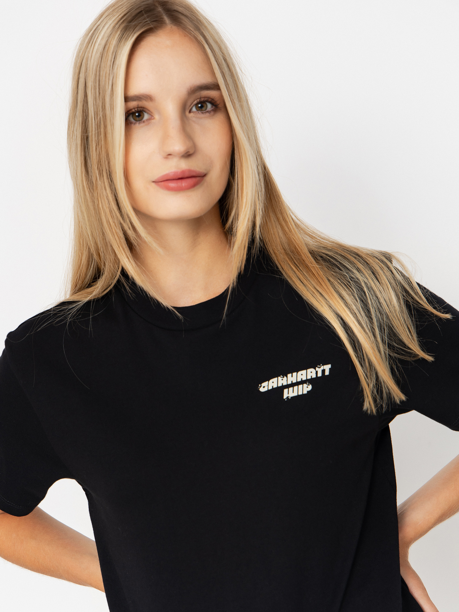 Tricou Carhartt WIP Wiptopia Wmn (black)