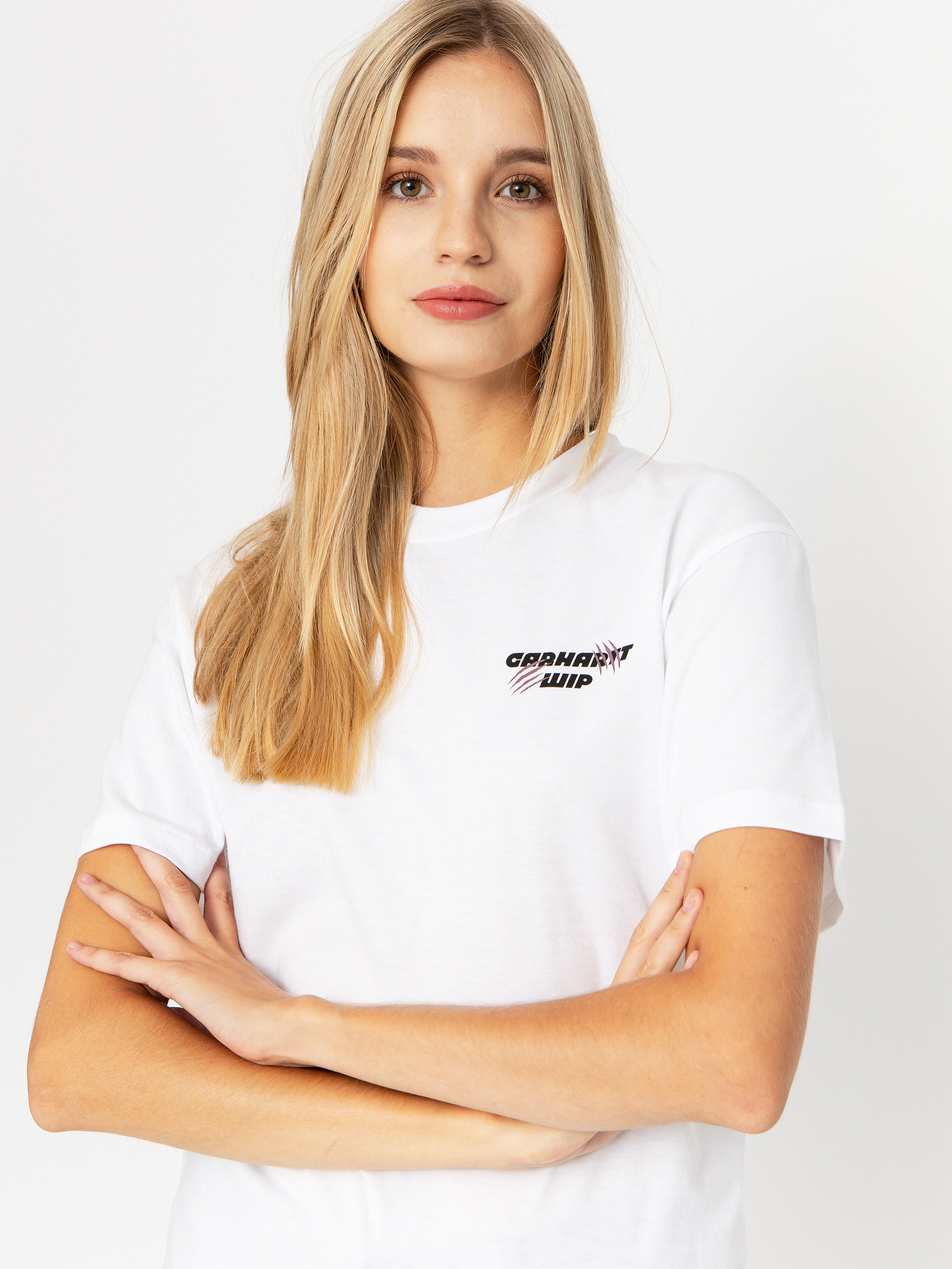 Tricou Carhartt WIP Wiptopia Wmn (white)