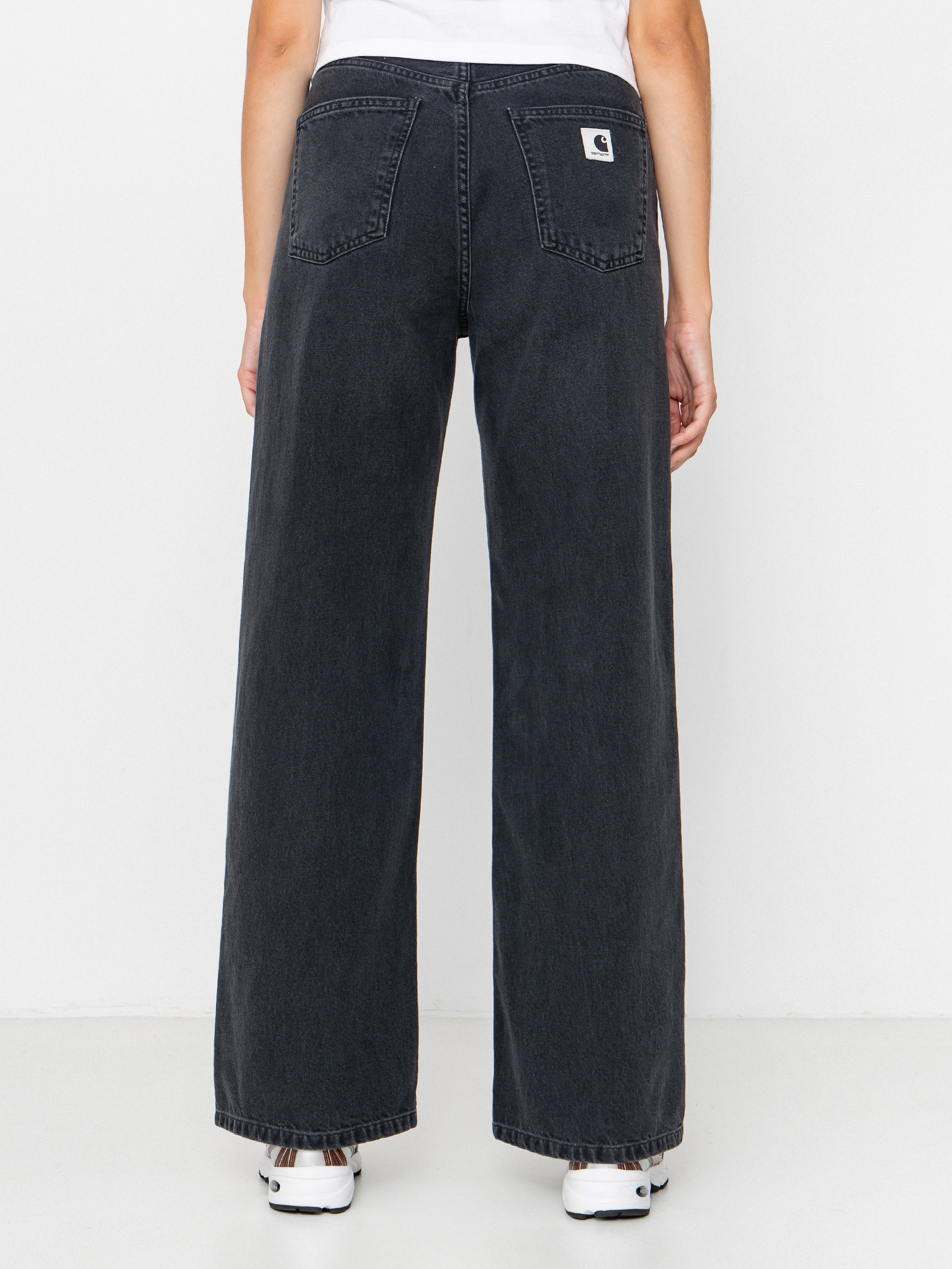 Pantaloni Carhartt WIP Jane Wmn (black/heavy stone wash)