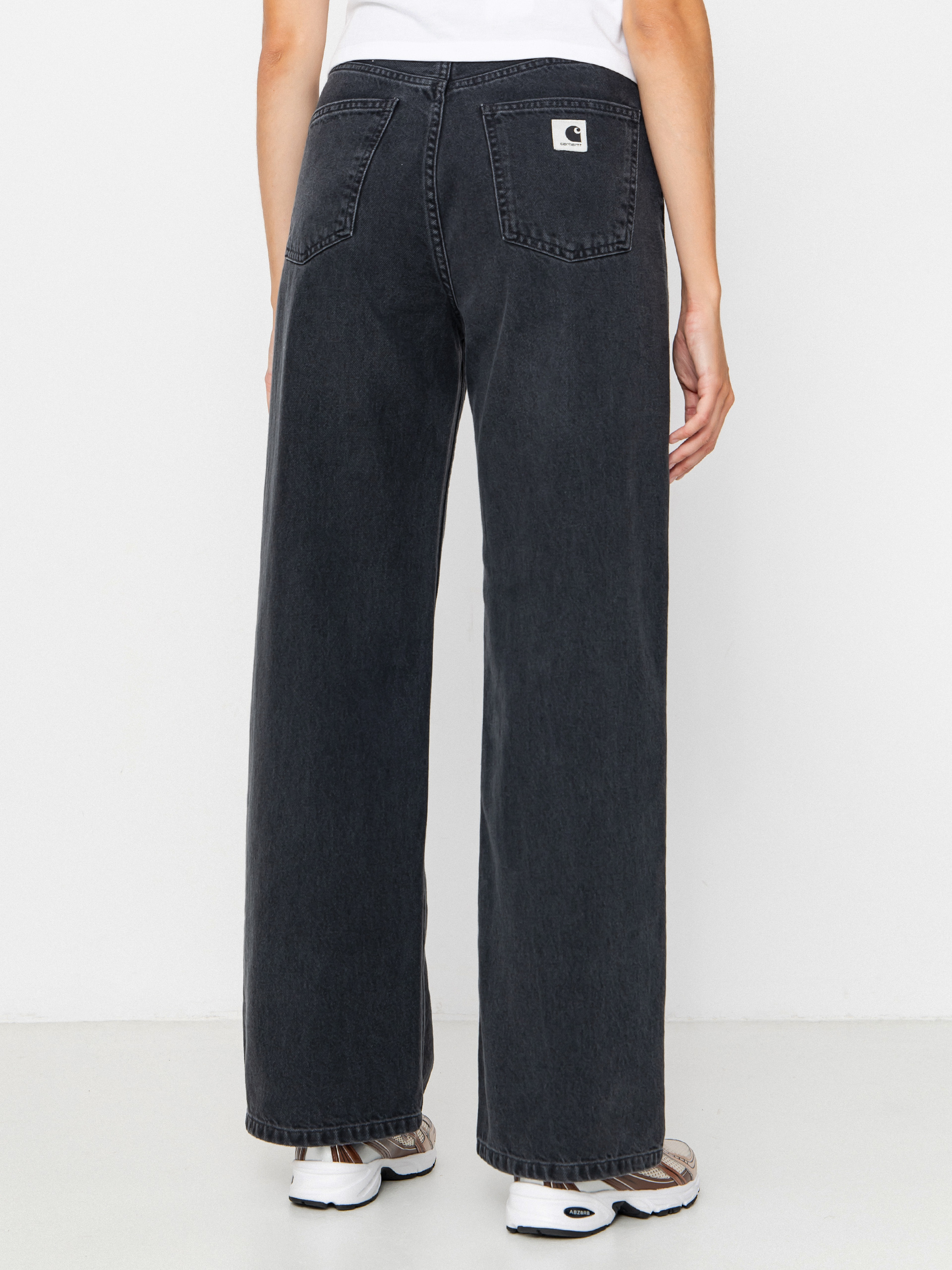Pantaloni Carhartt WIP Jane Wmn (black/heavy stone wash)