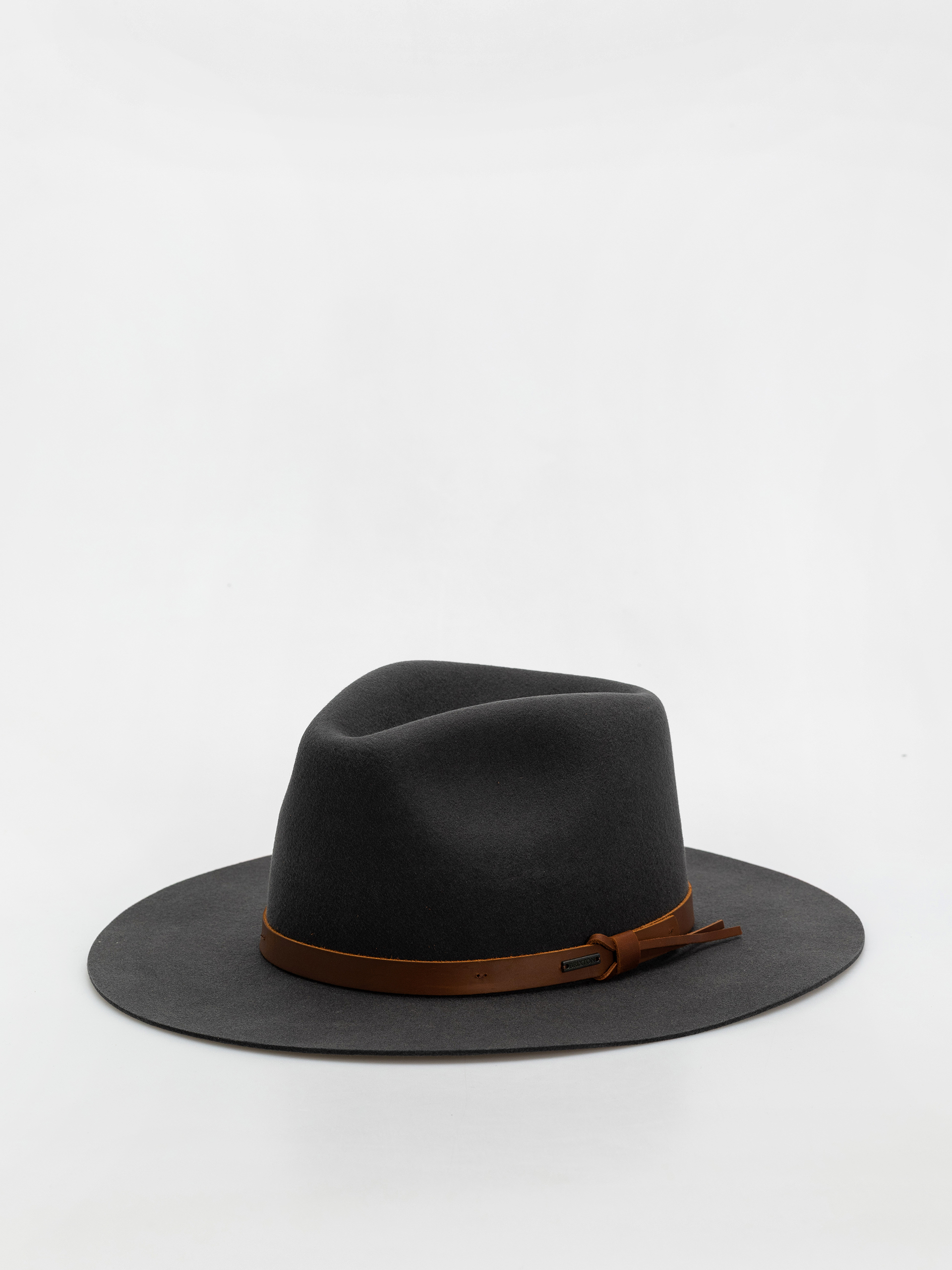 Pălărie Brixton Hawkins Wthr Guard Cowboy Hat (asphalt/brown)