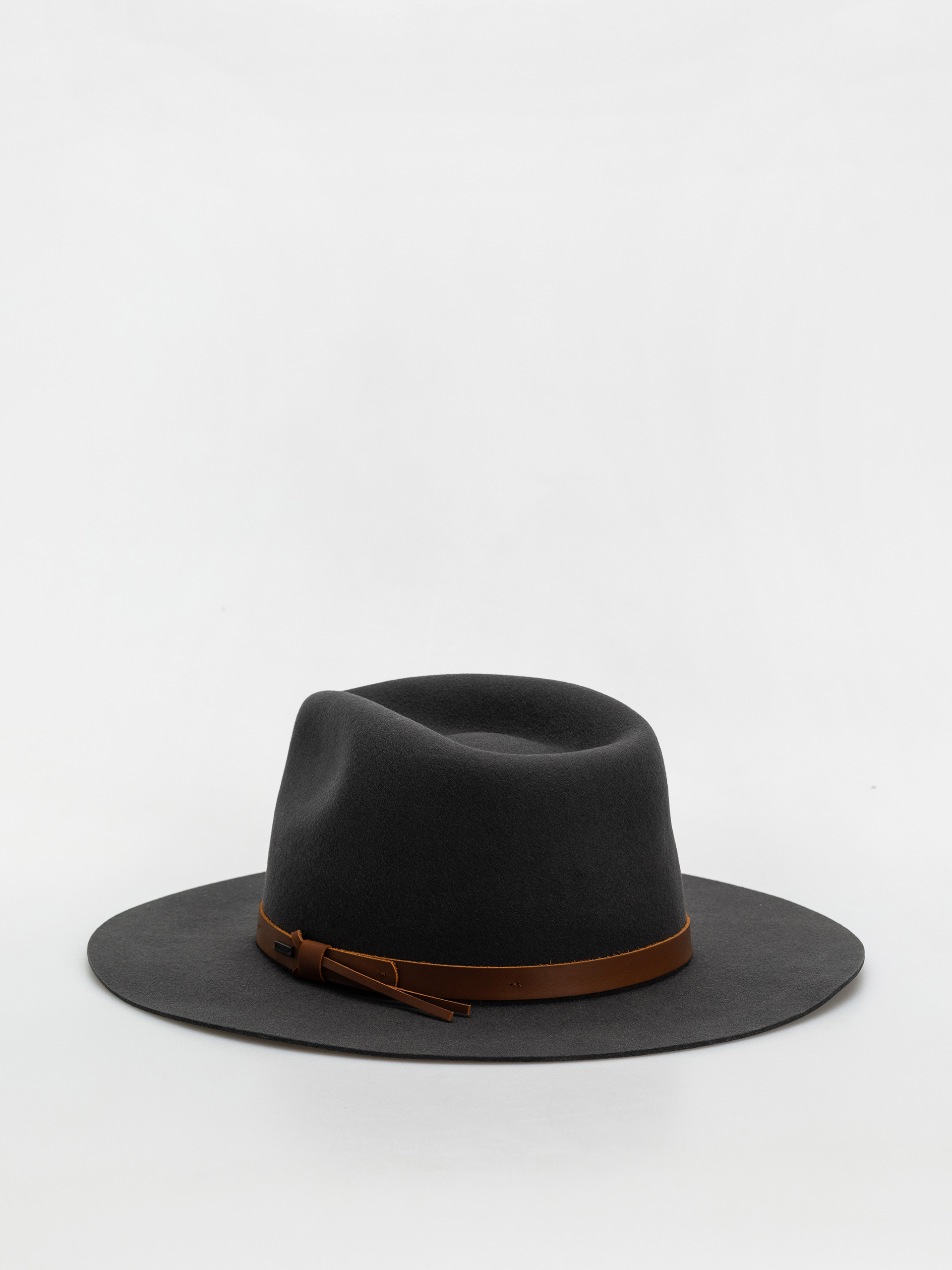 Pălărie Brixton Hawkins Wthr Guard Cowboy Hat (asphalt/brown)