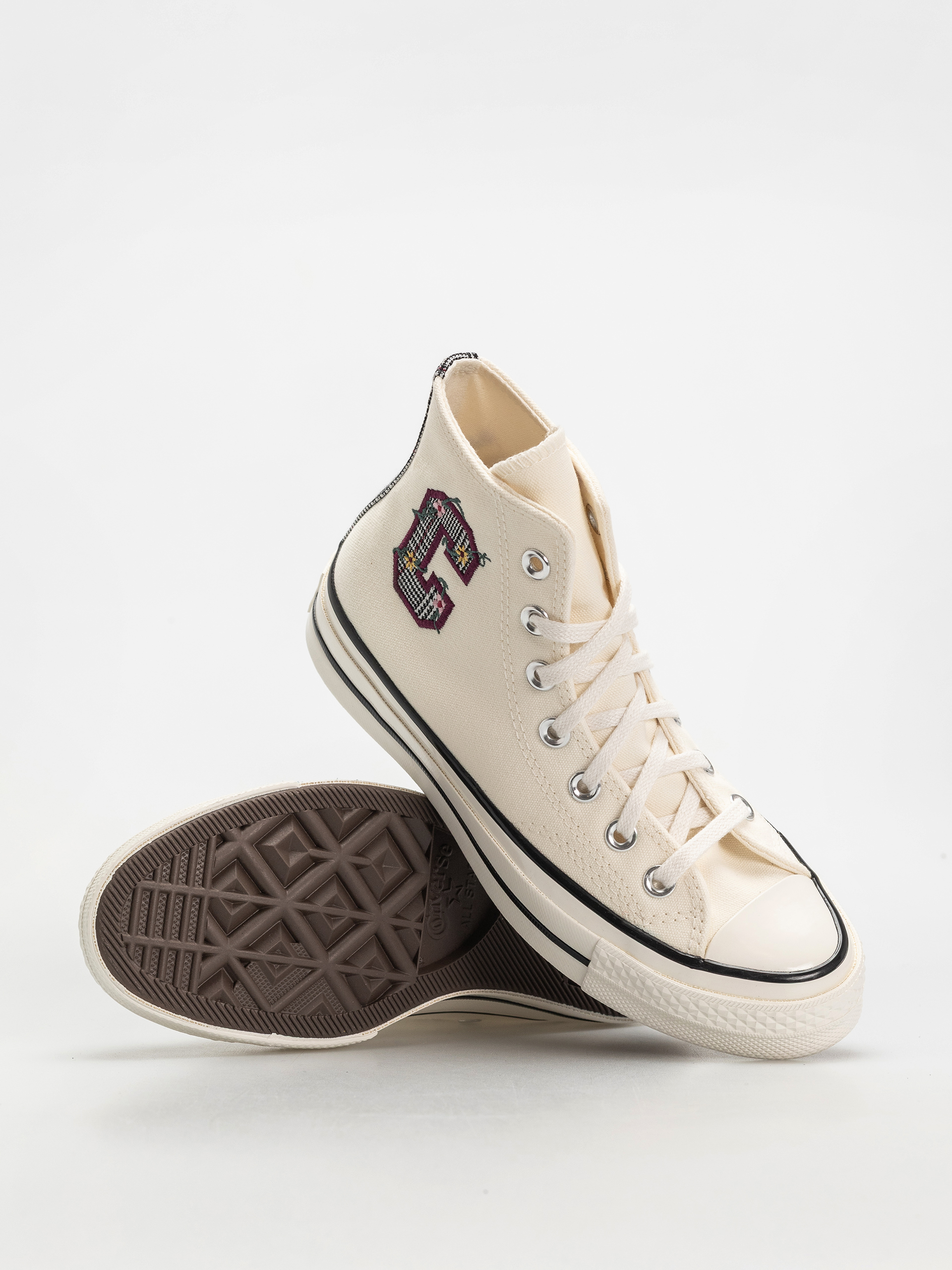 Teniși Converse Chuck 70 Hi (khaki/off white)