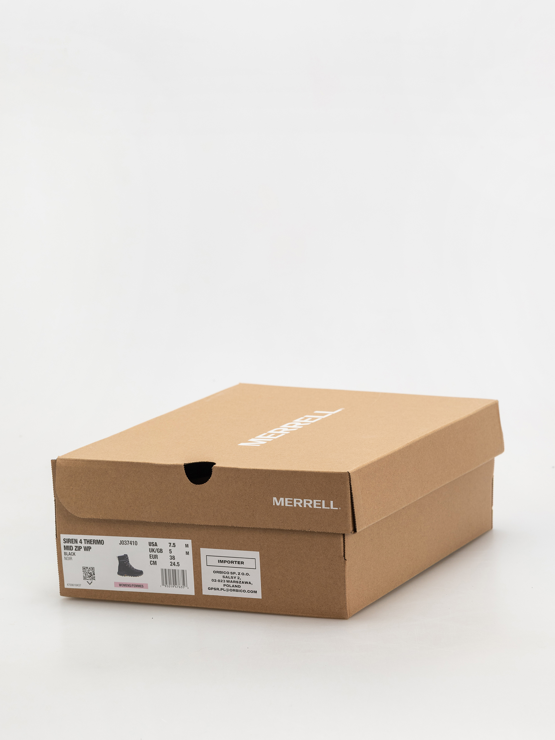 Pantofi Merrell Siren 4 Thermo Mid Zip Wp Wmn (black)