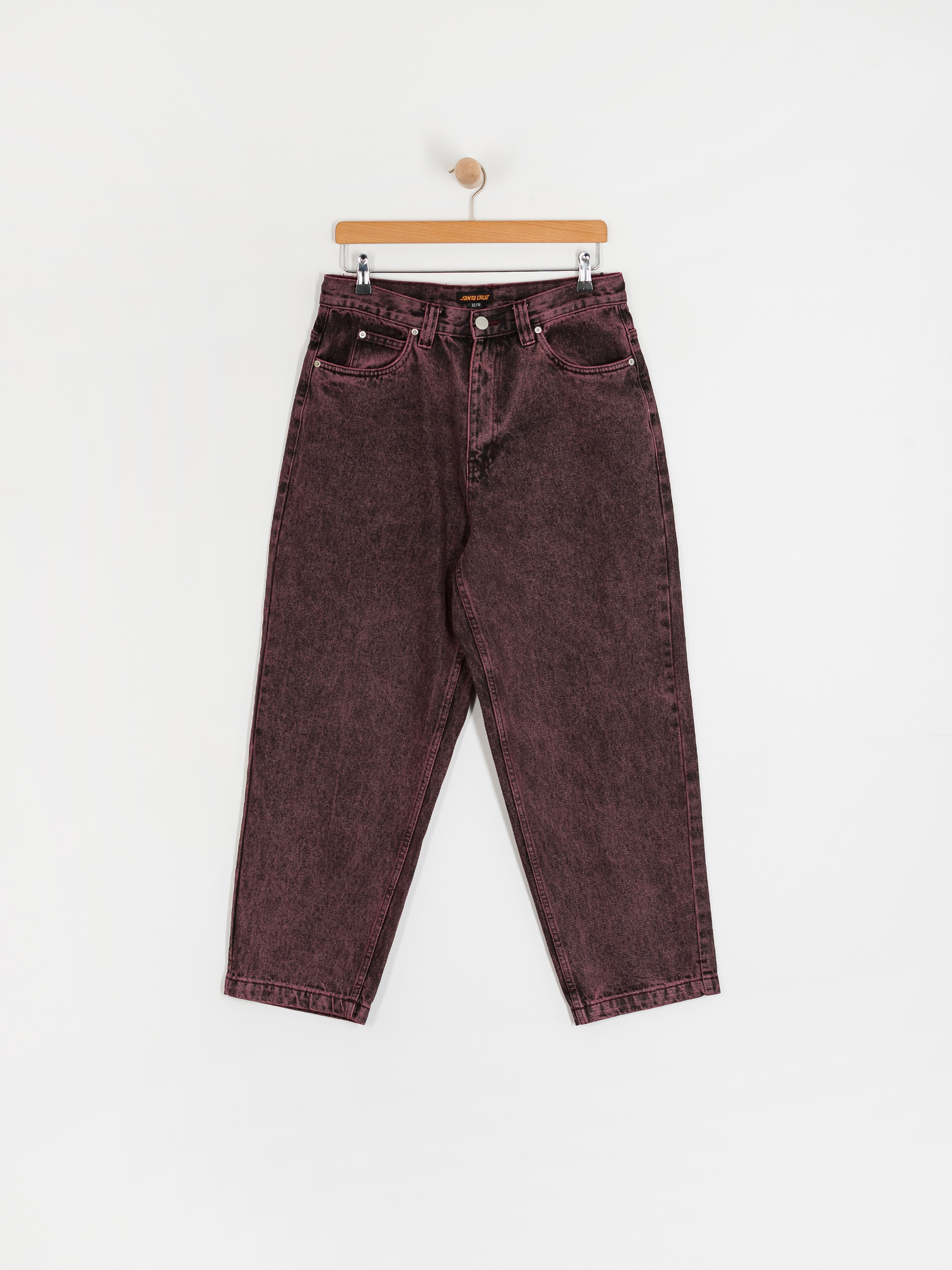 Pantaloni Santa Cruz Big (dark cherry)