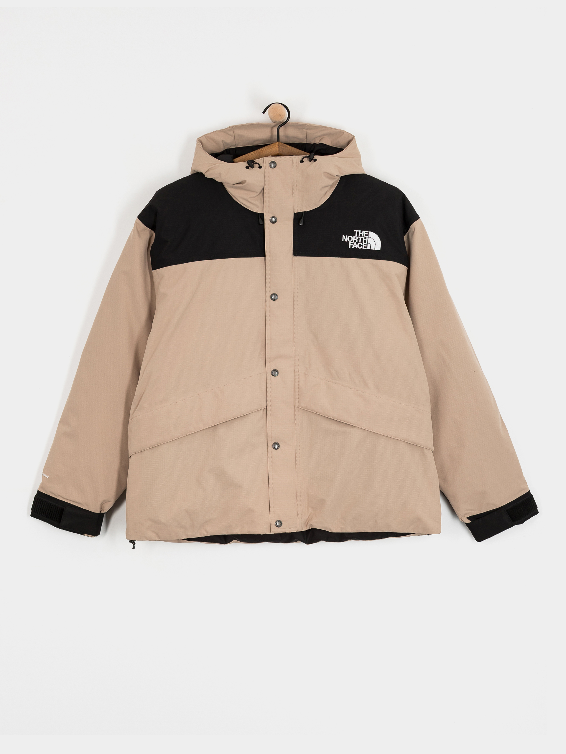 Geacă The North Face Mountain Down (mushroom grey/tnf black)