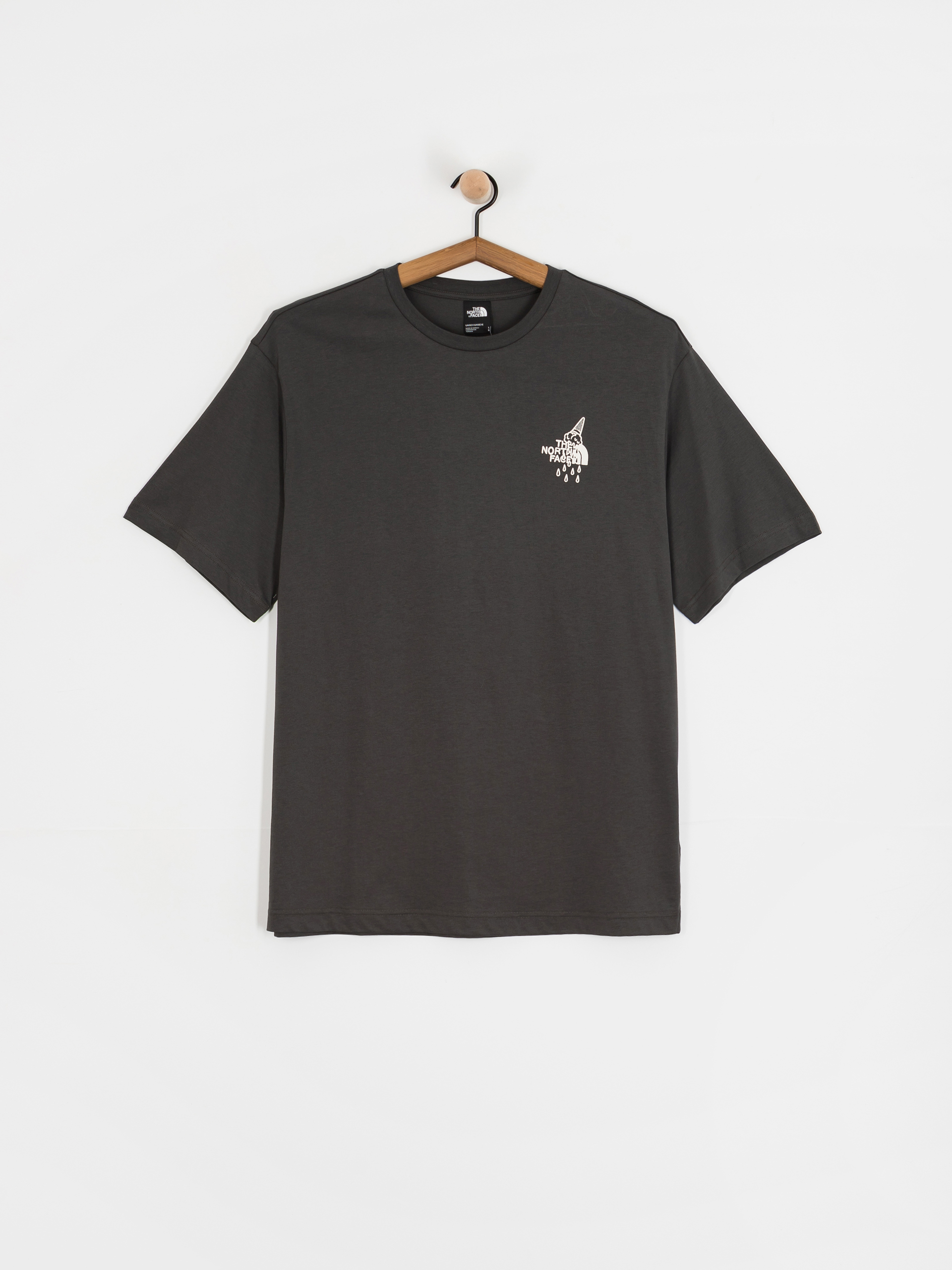 Tricou The North Face Powder Days Relaxed Graphic (asphalt grey)