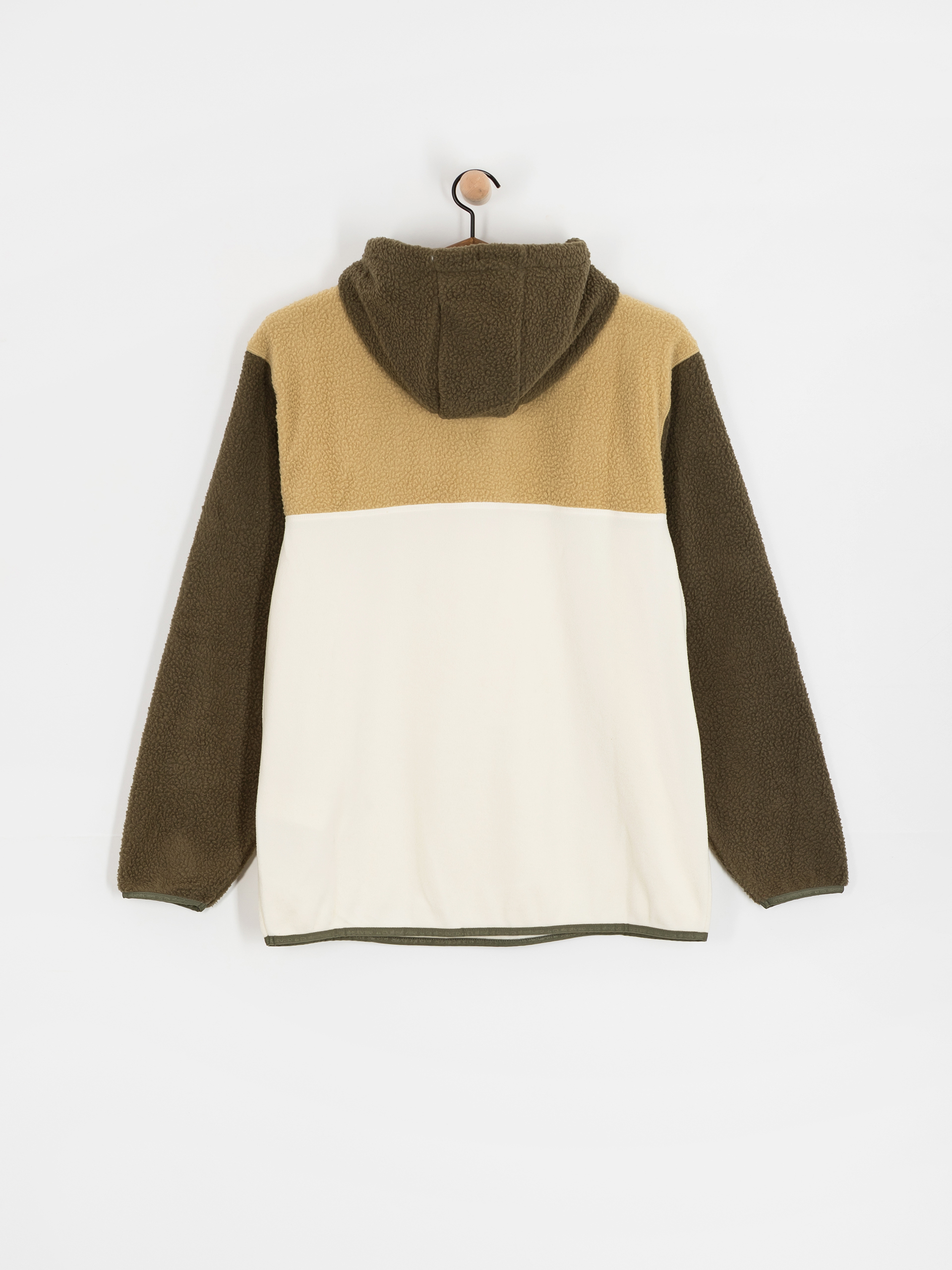 Pentru bărbați Hanorac din fleece Quiksilver Ocean View Mix Up Hoody (grape leaf)