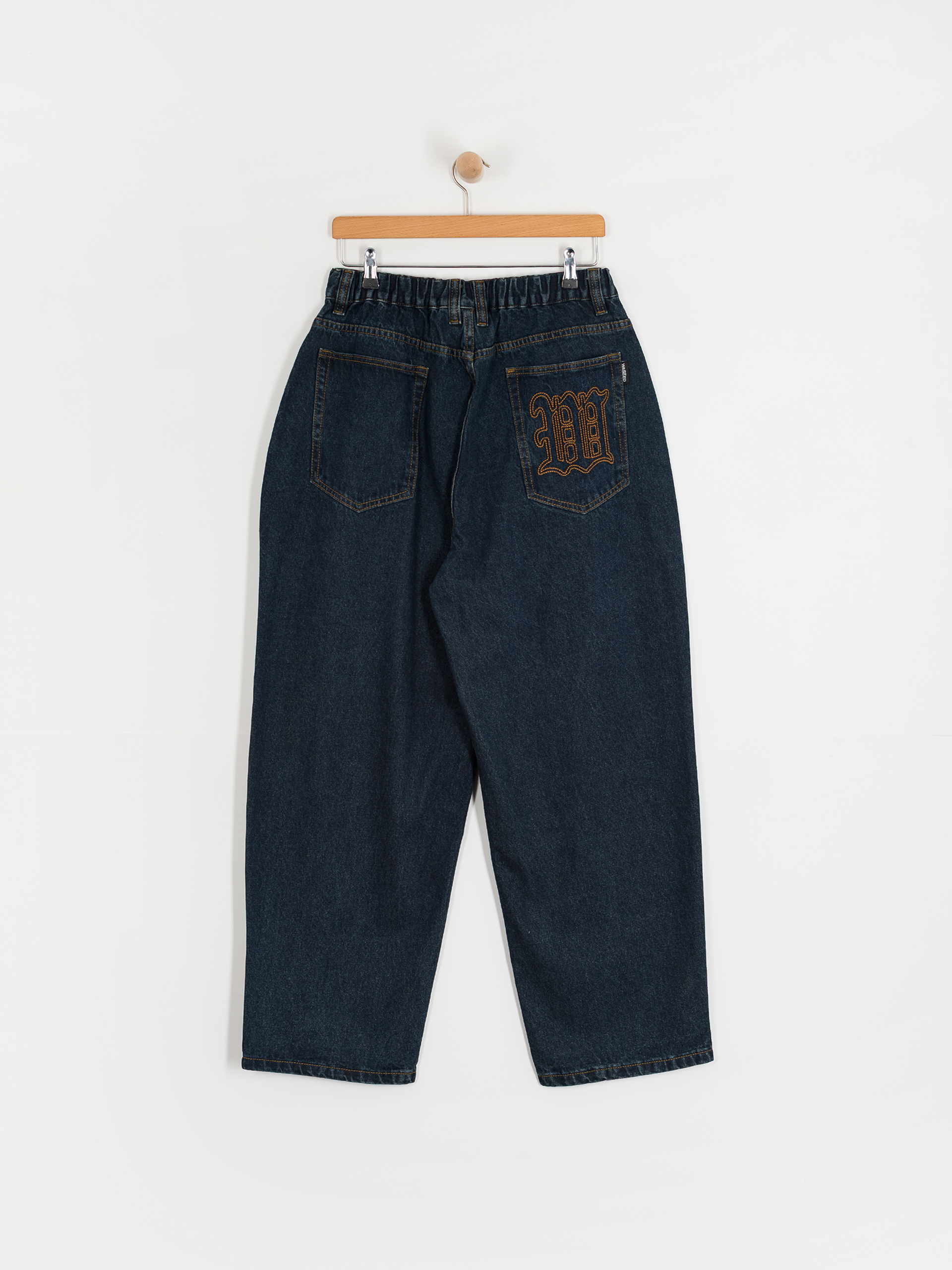 Pantaloni Wasted Paris Signature Rod (raw blue)