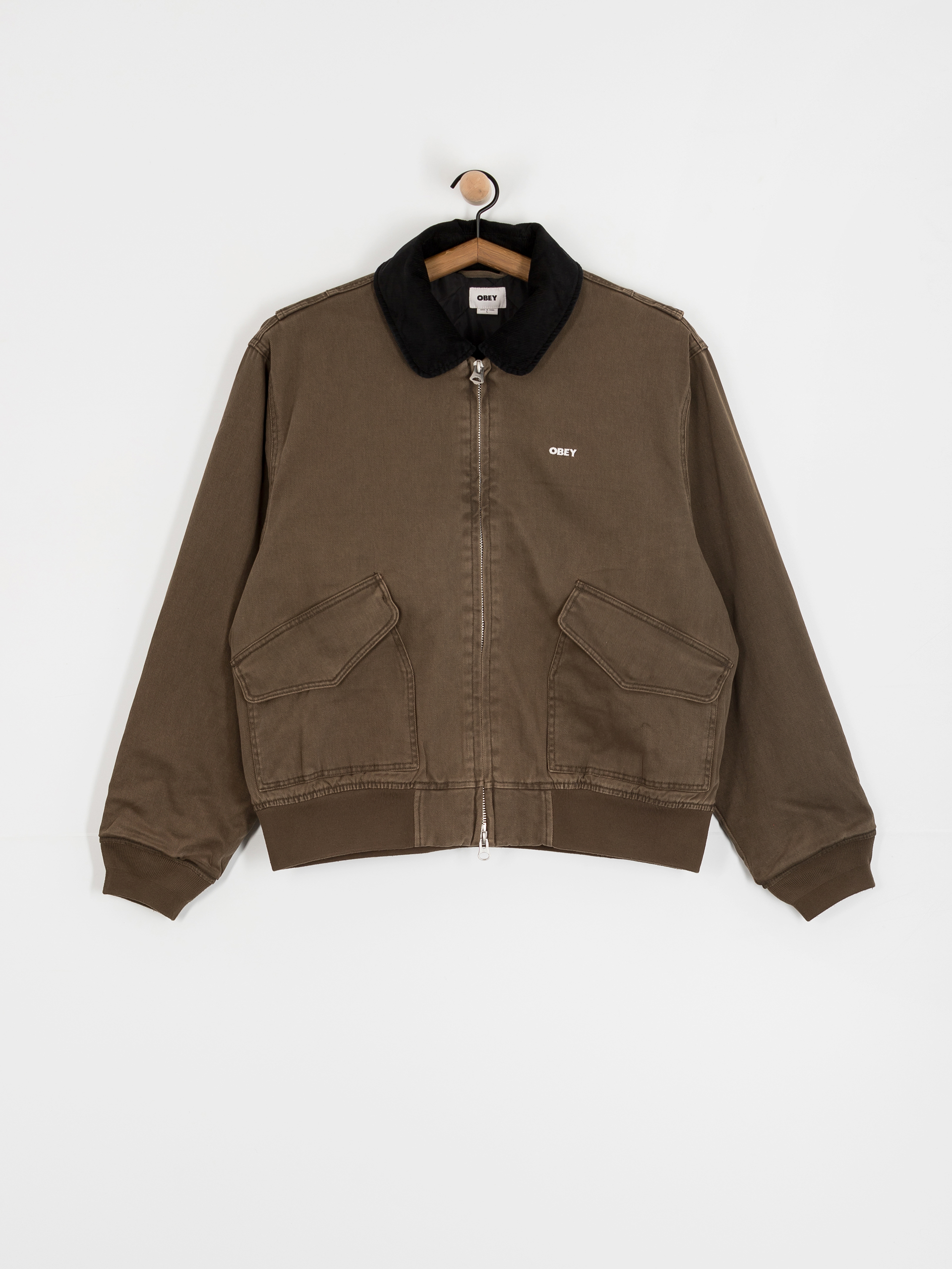 Geacă OBEY Fade Wash Cwu (wren faded wash)