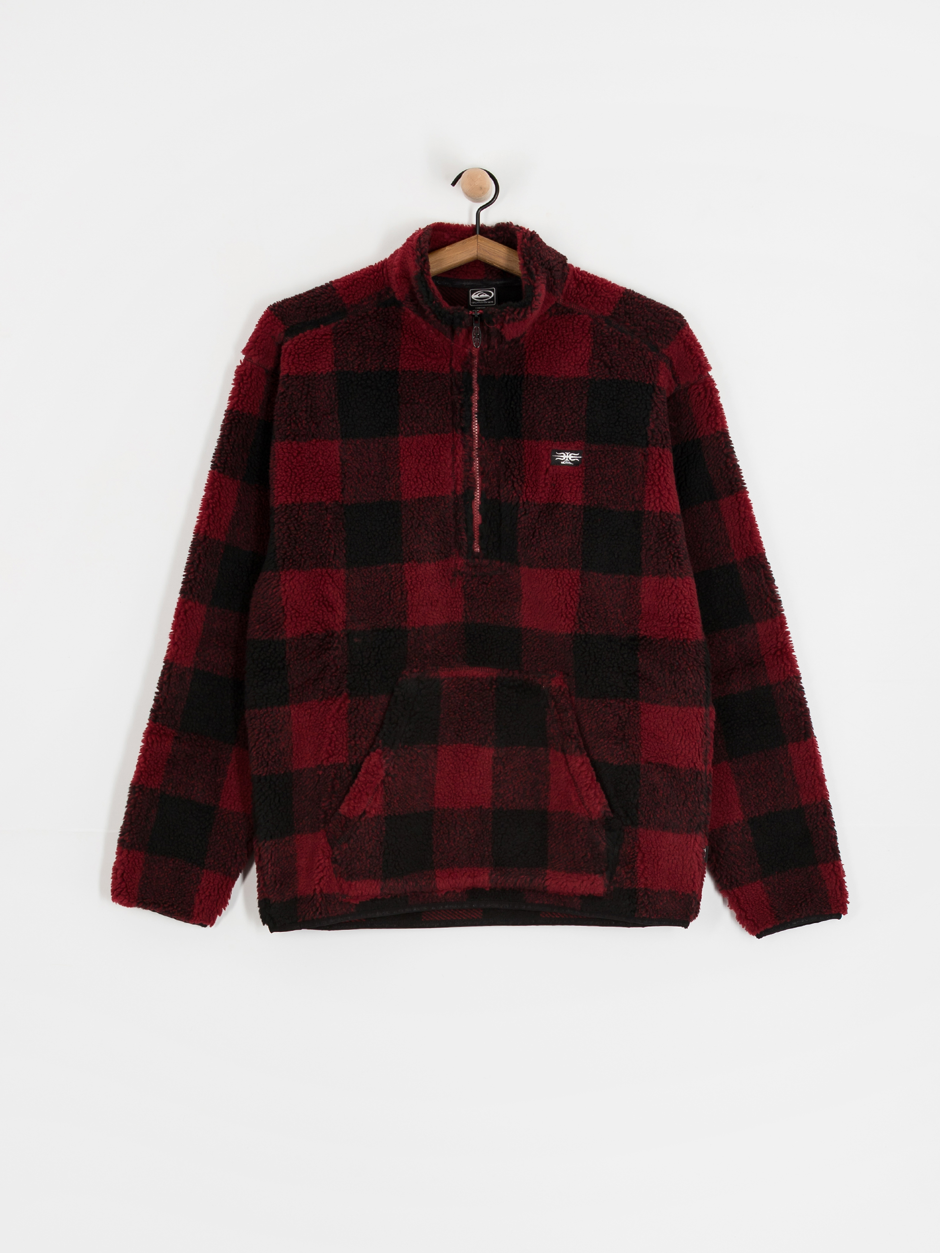 Pentru bărbați Hanorac din fleece Quiksilver Mercury Woodlands Sherpa (woodlands biking red)