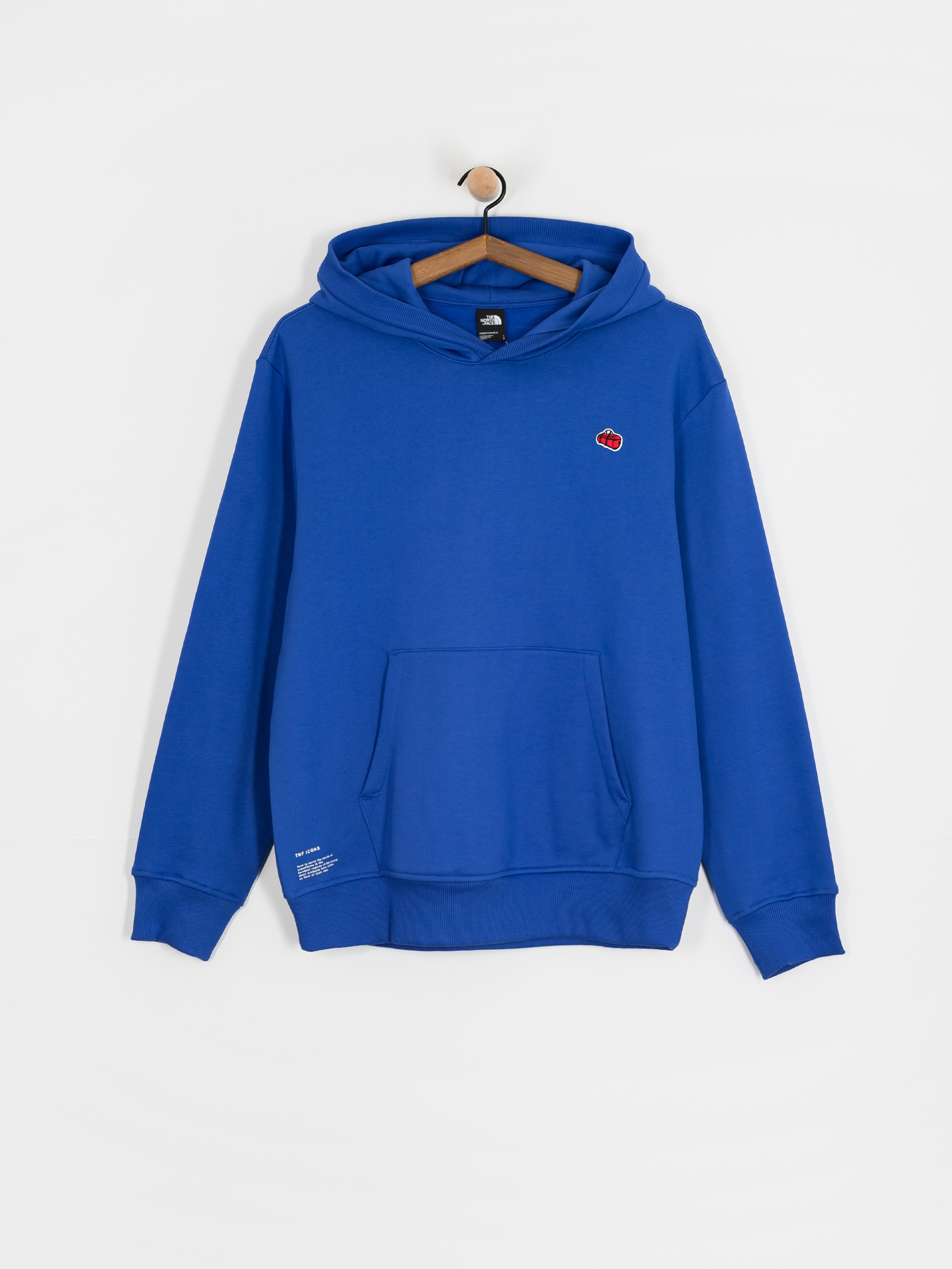 Hanorac cu glugă The North Face Icon Relaxed HD (tnf blue)