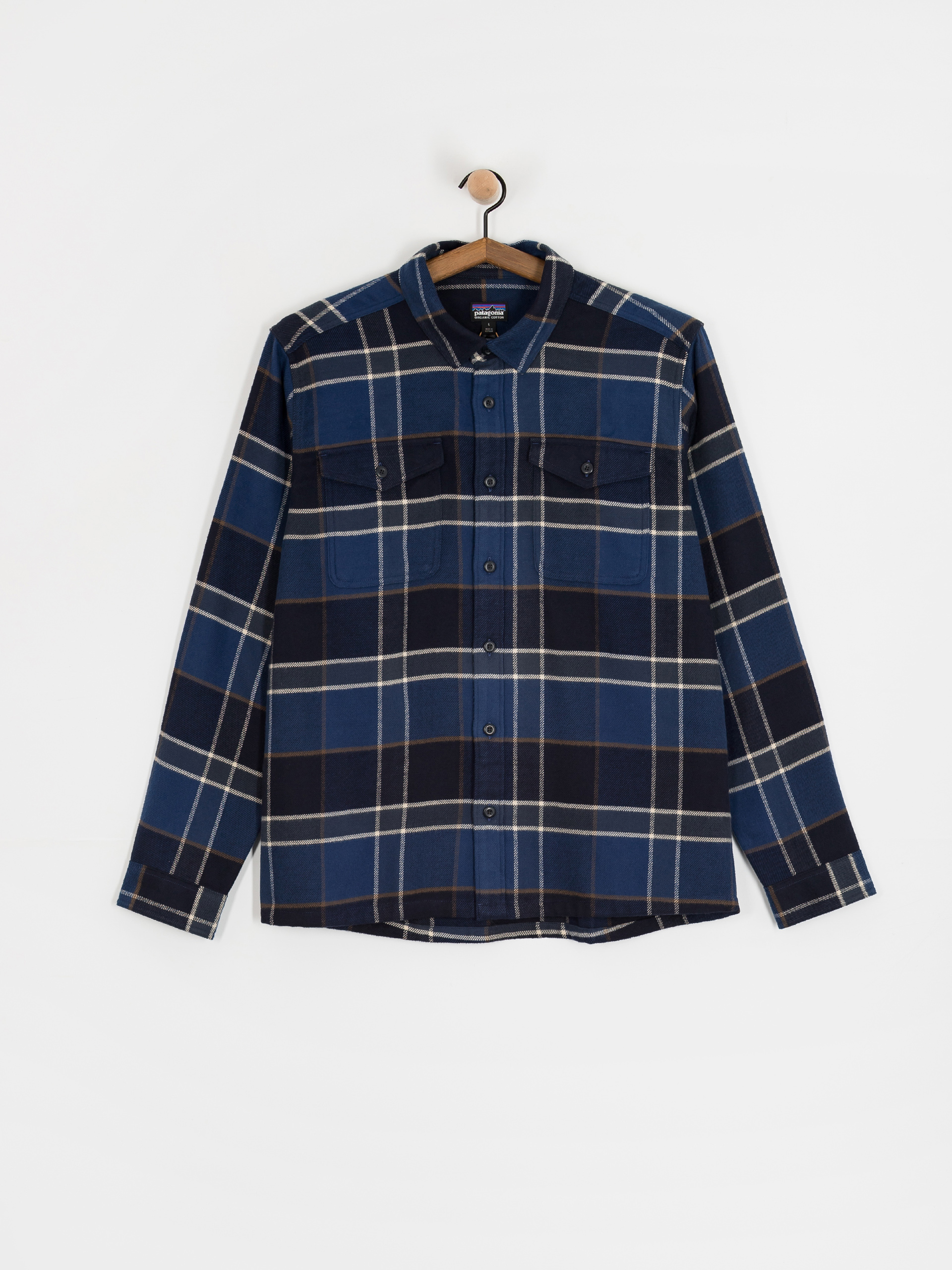 Cămașă Patagonia Fjord Flannel (cycles sunken blue)