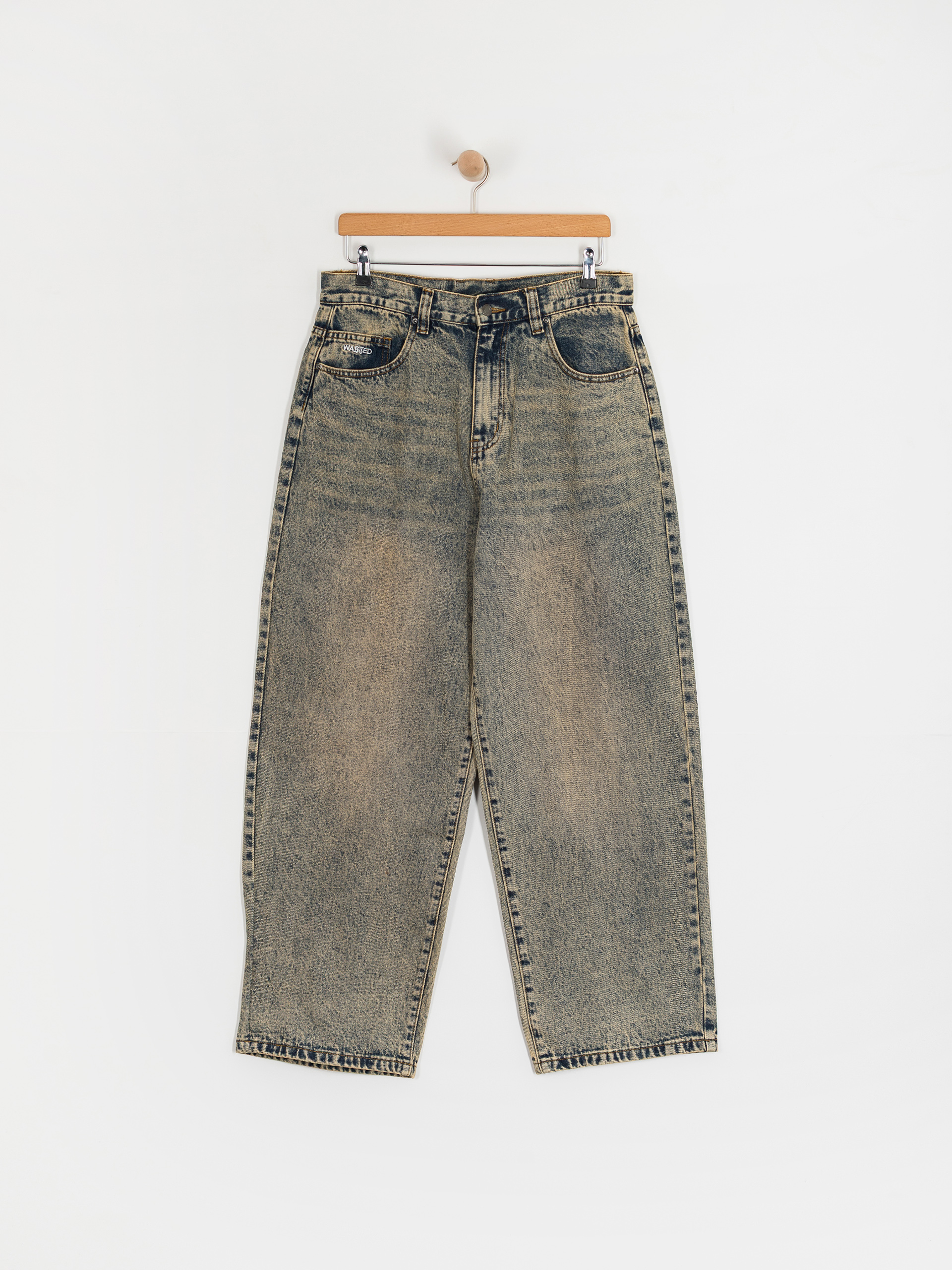 Pantaloni Wasted Paris Grant (acid blue)