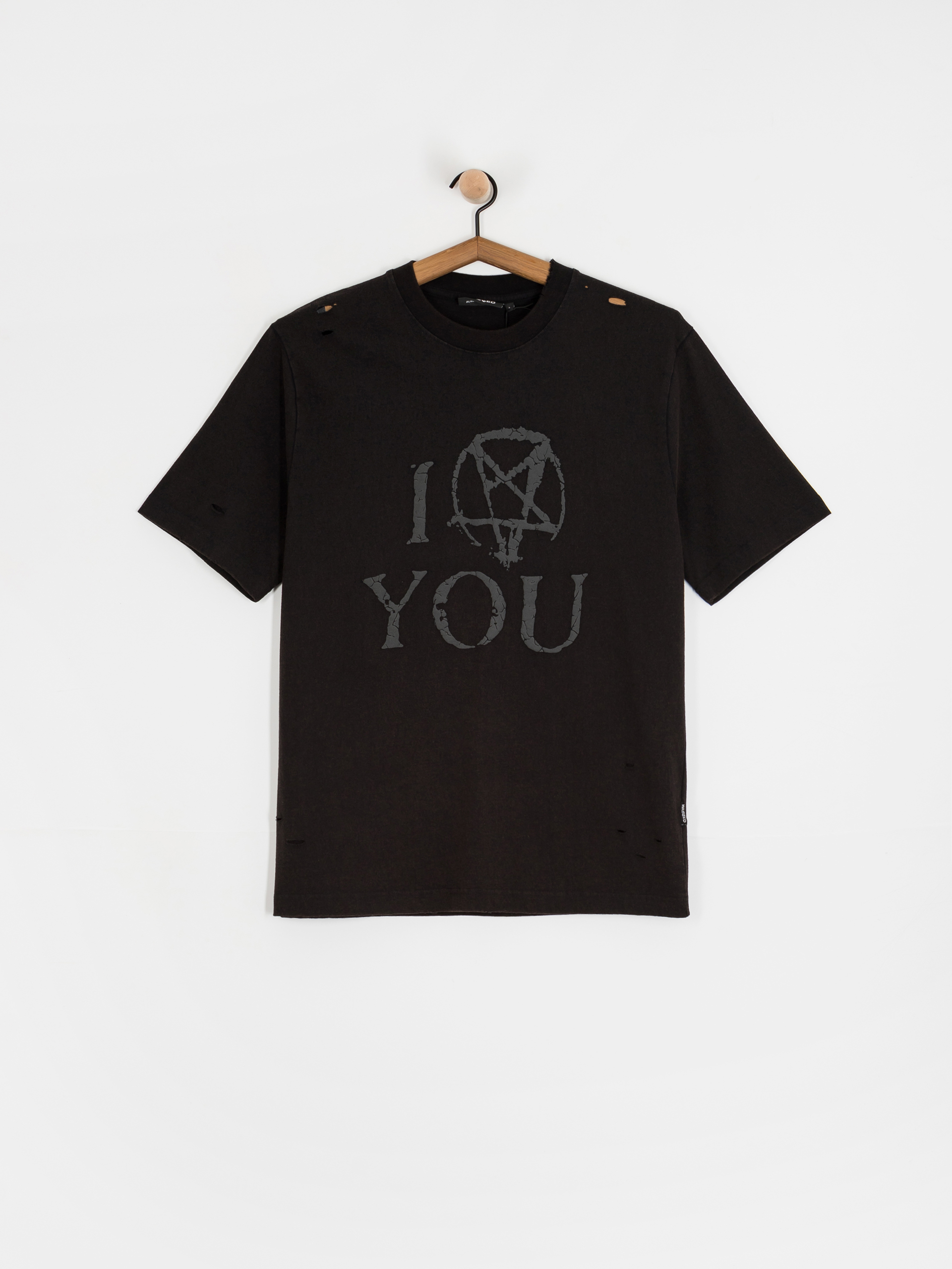 Tricou Wasted Paris Curse (faded black)