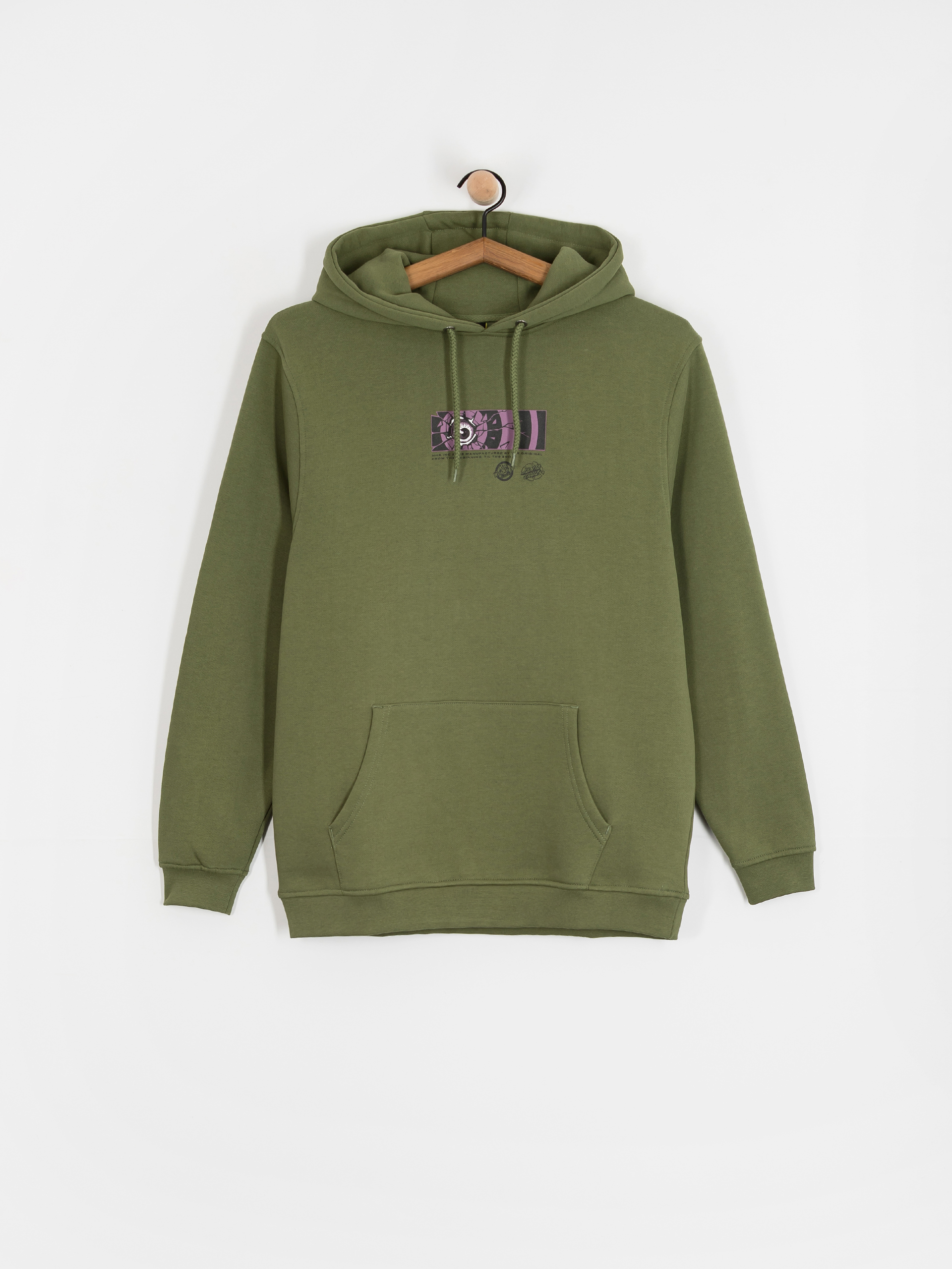 Hanorac Santa Cruz Roskopp Dissect Strip (dark moss)