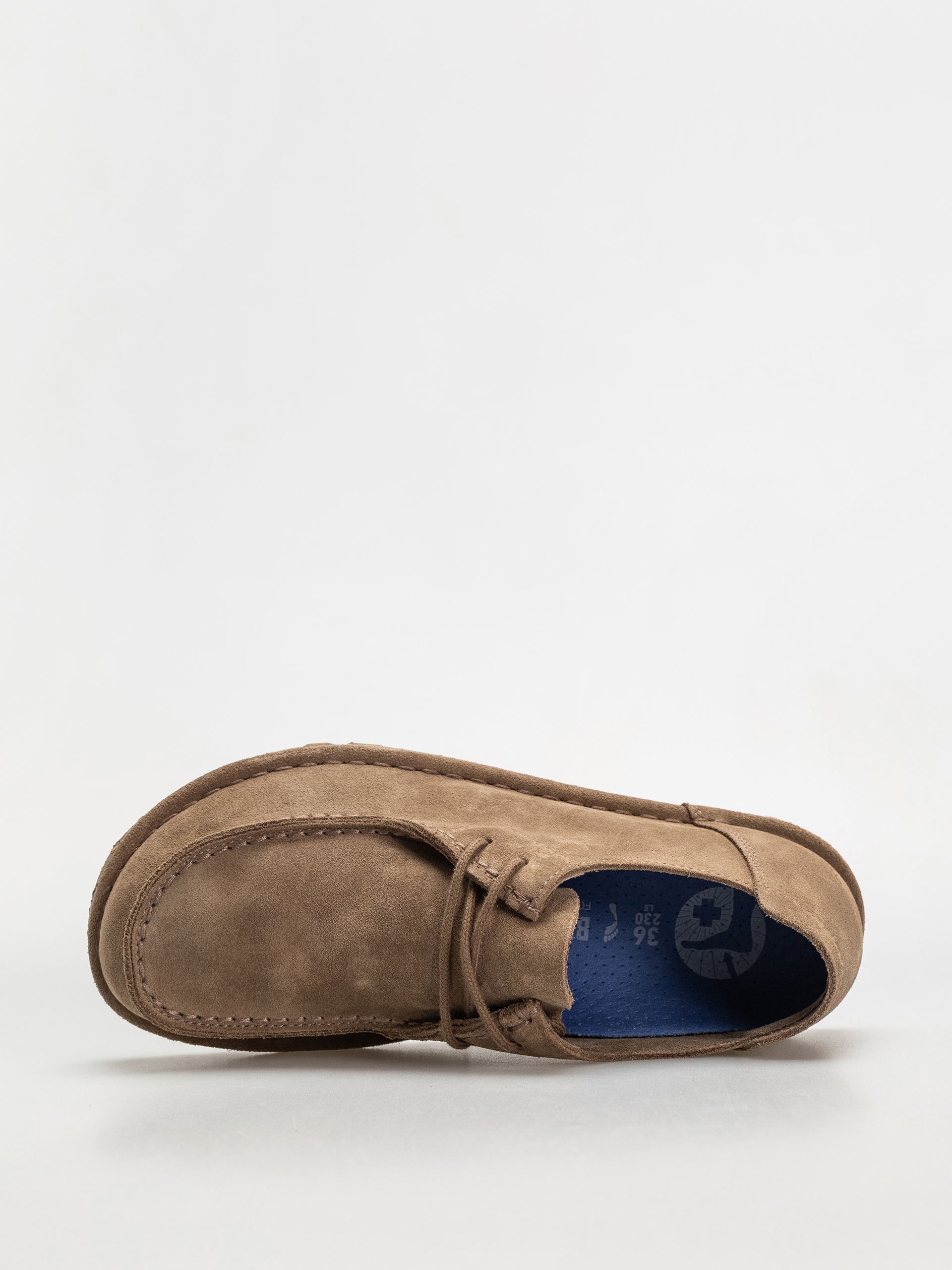 Șlapi Birkenstock Utti Lace Suede Leather Narrow Wmn (gray taupe)