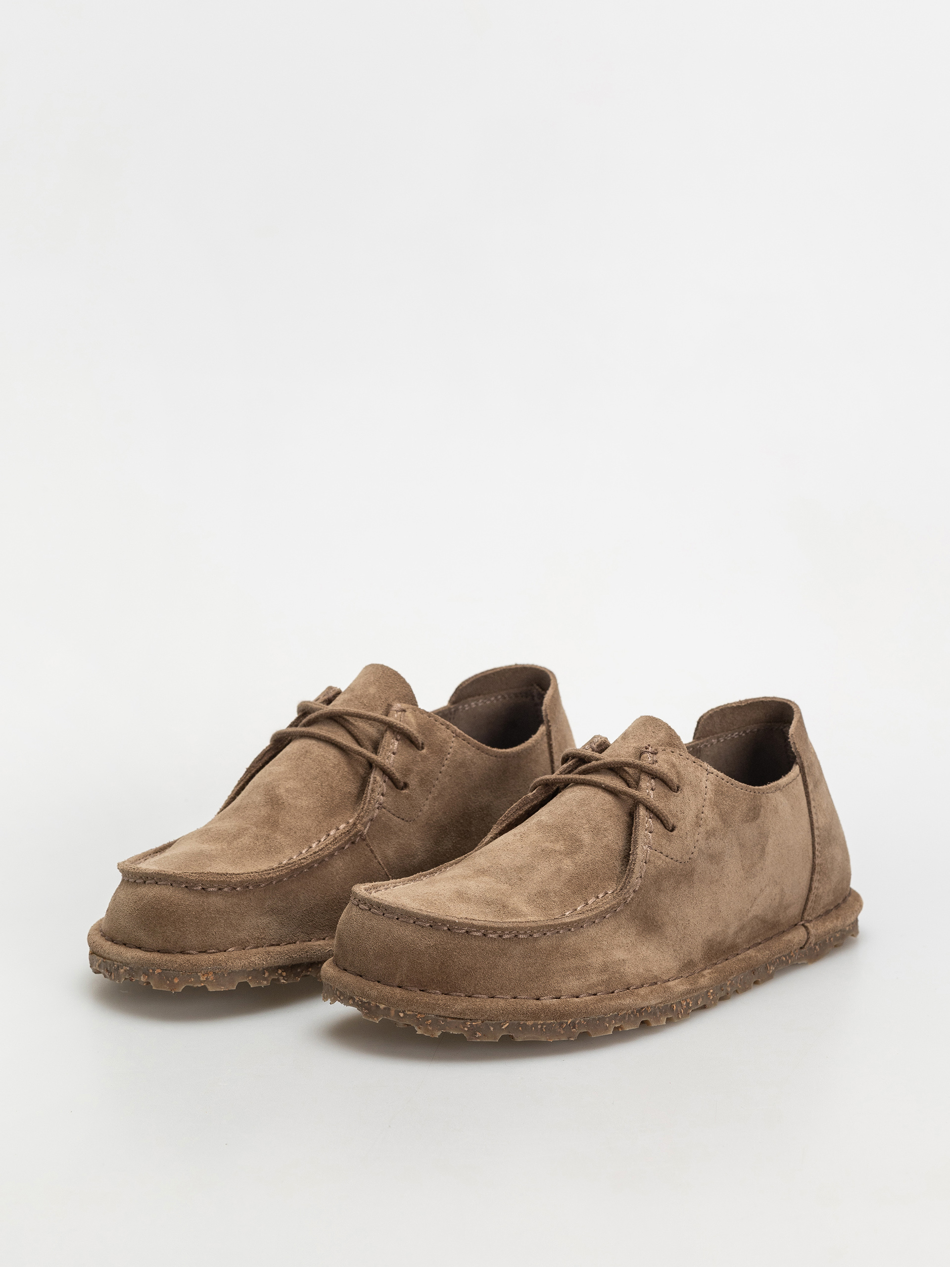 Șlapi Birkenstock Utti Lace Suede Leather Narrow Wmn (gray taupe)