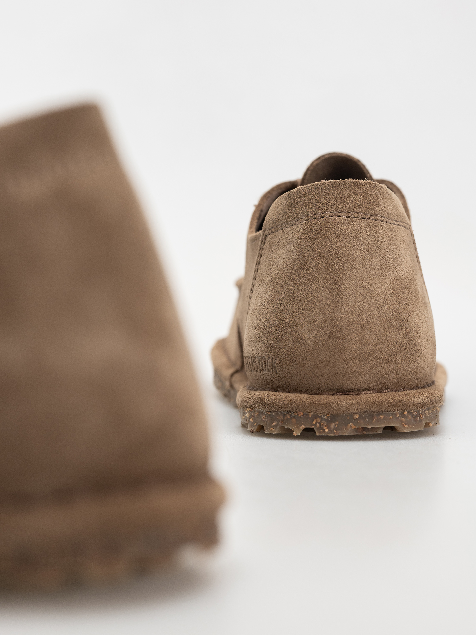 Șlapi Birkenstock Utti Lace Suede Leather Narrow Wmn (gray taupe)