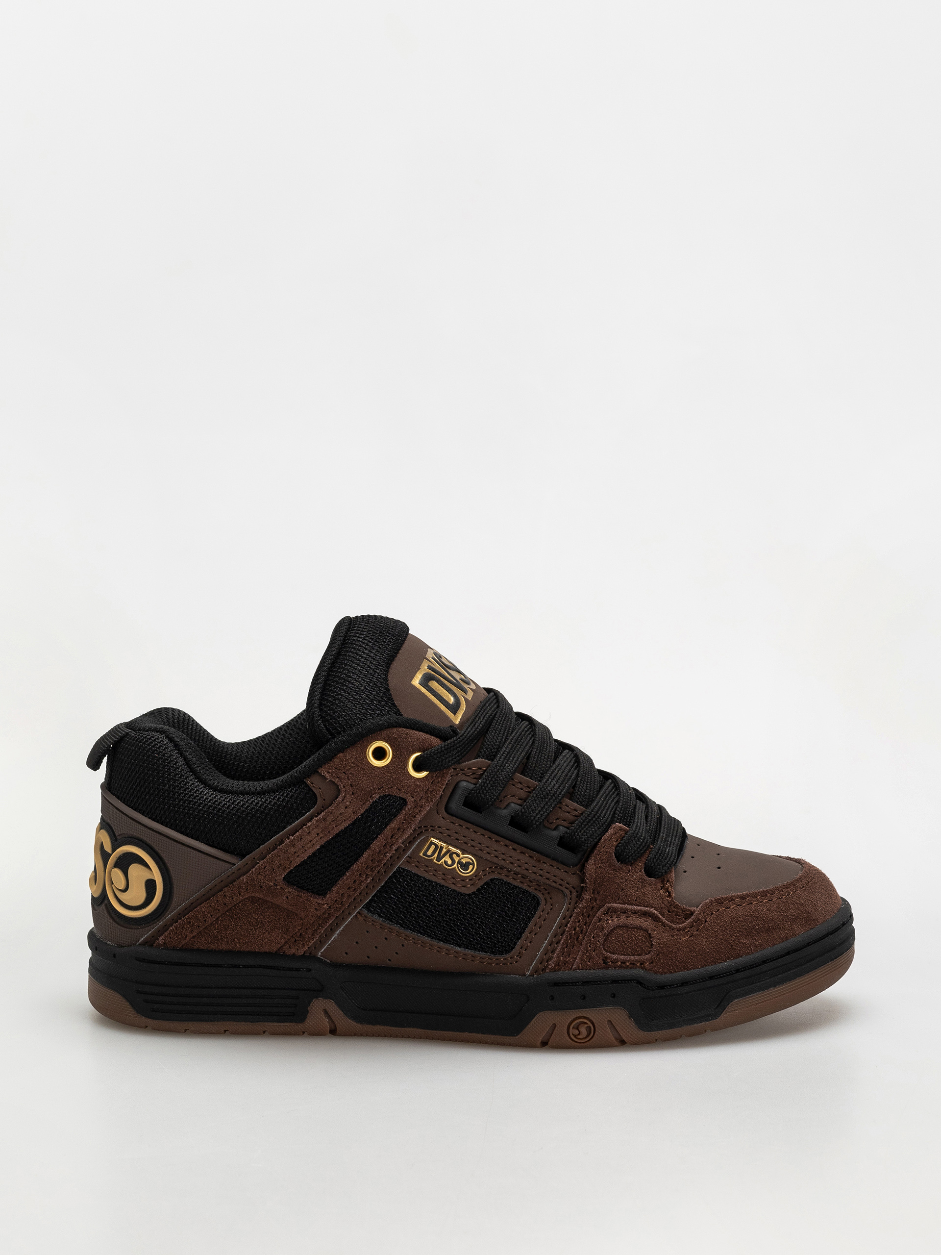 Pantofi DVS Comanche (brown/blk/gold)