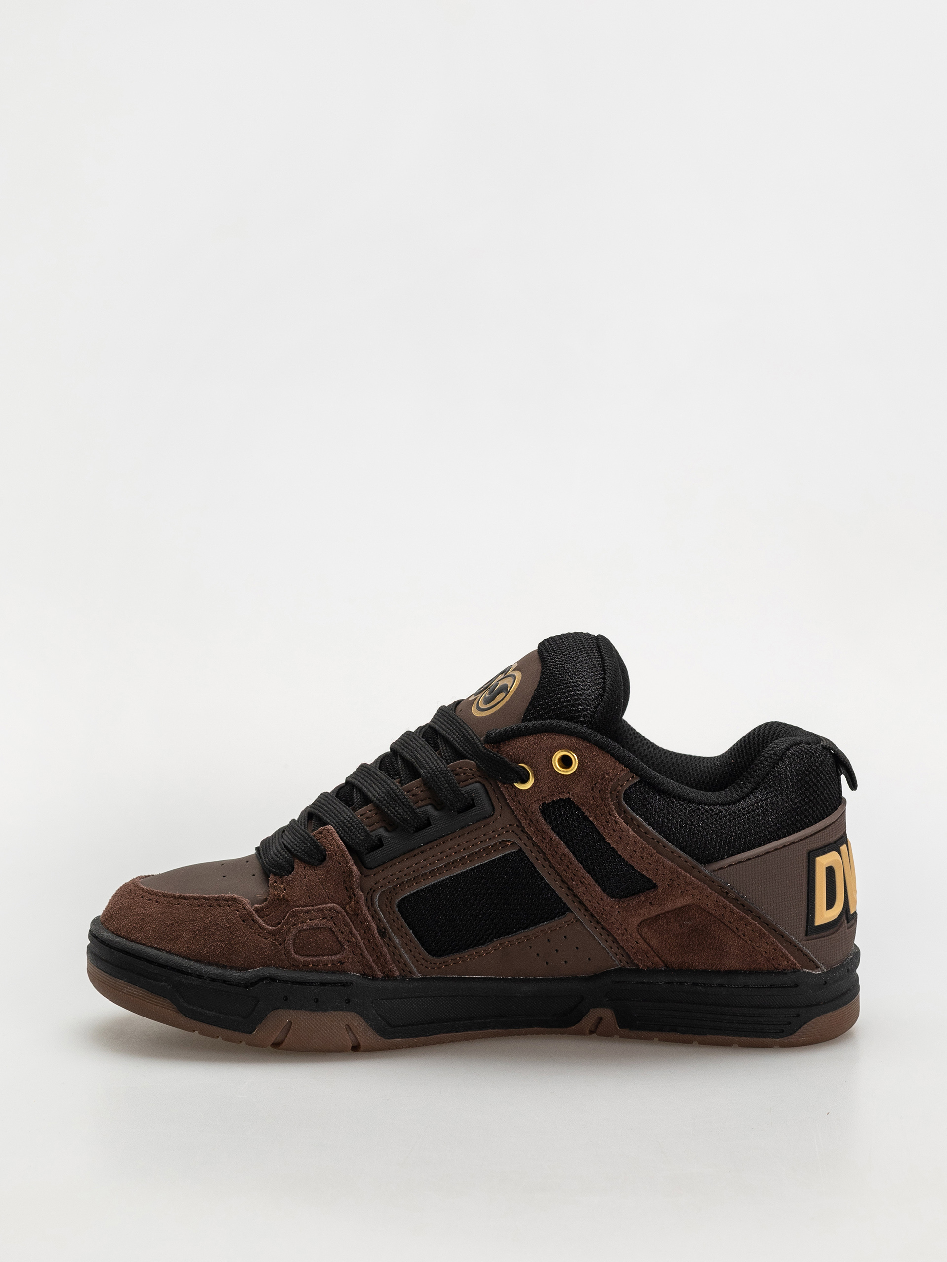 Pantofi DVS Comanche (brown/blk/gold)