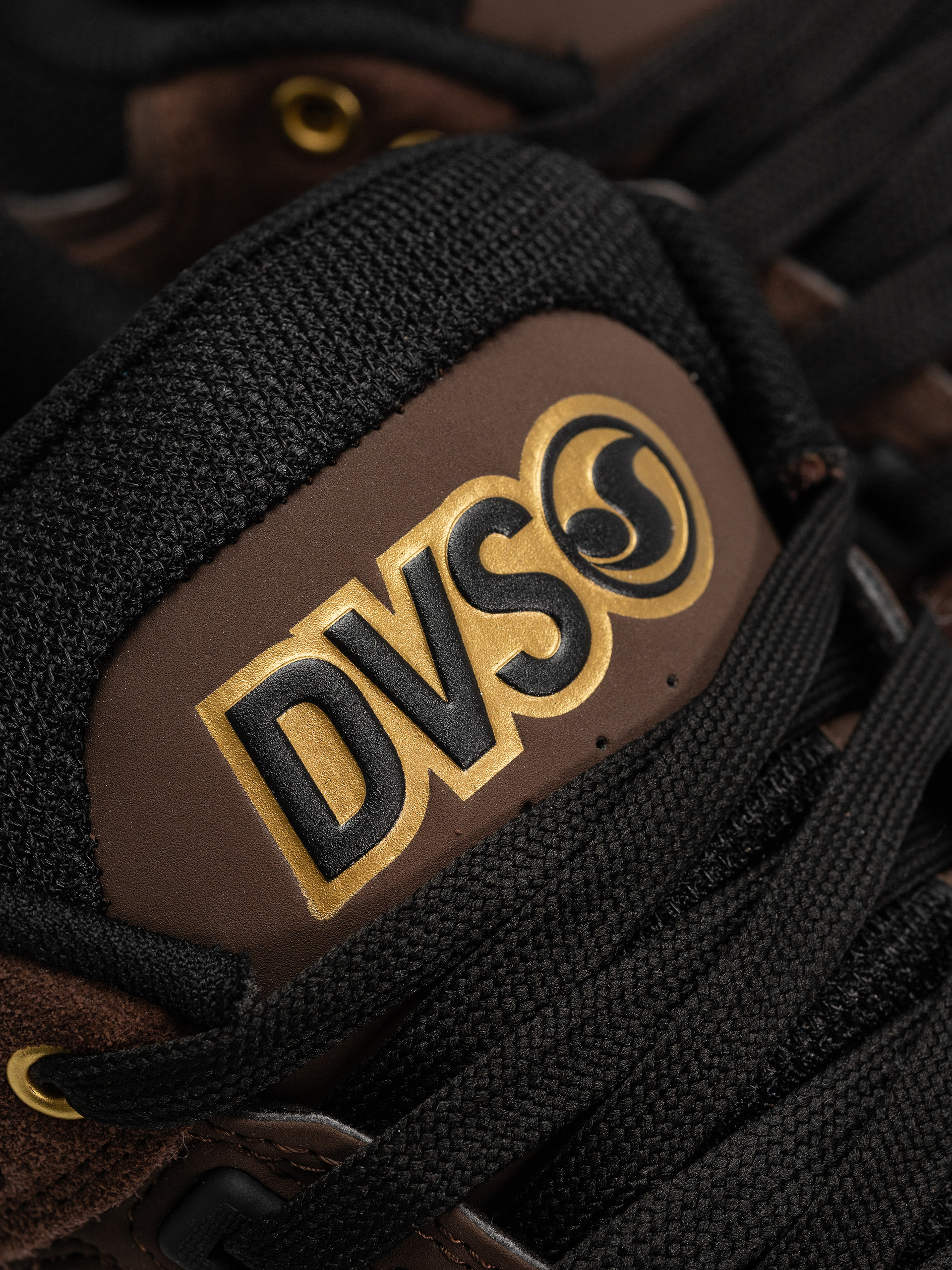 Pantofi DVS Comanche (brown/blk/gold)