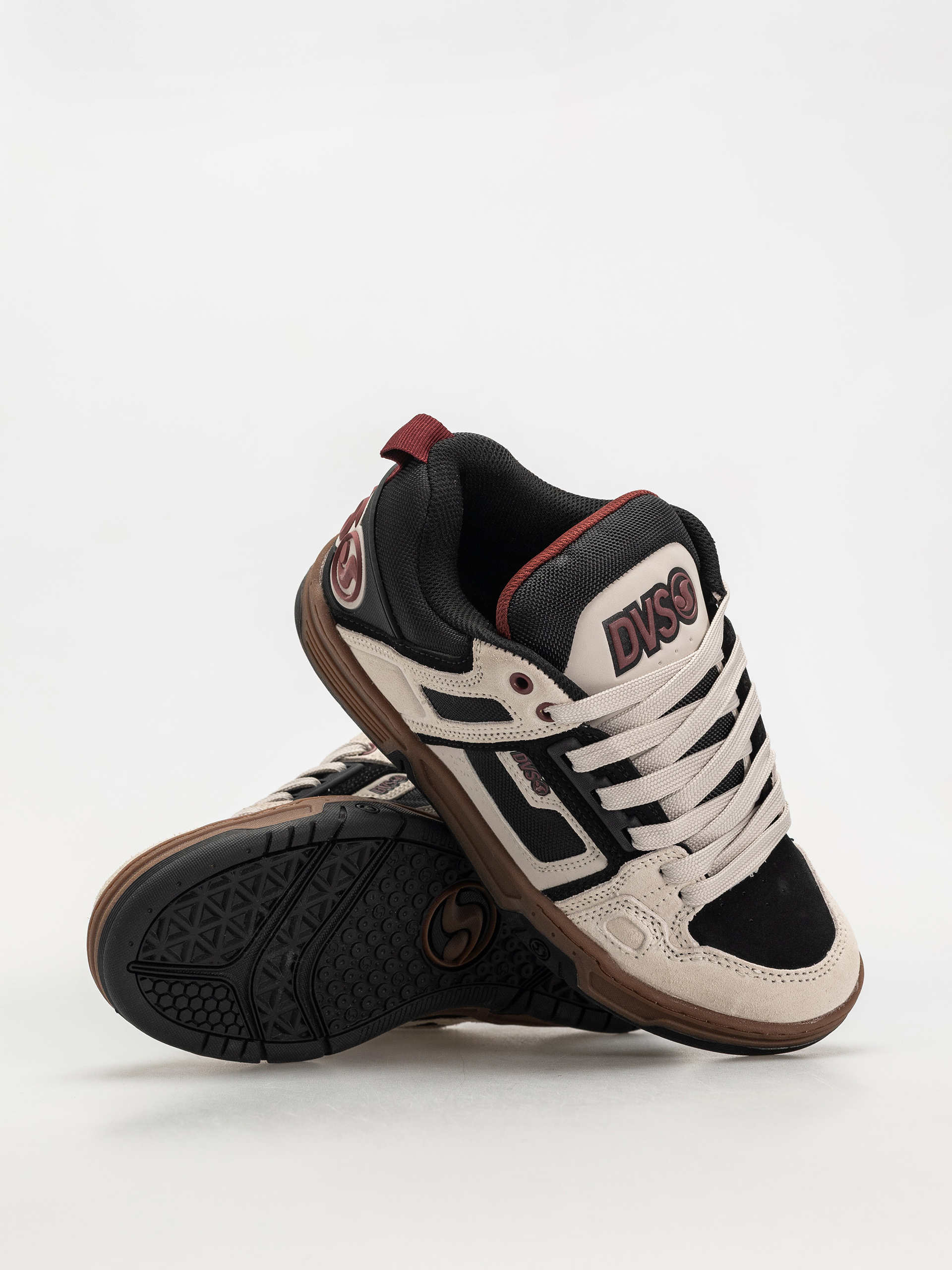 Pantofi DVS Comanche (slv/gry/blk/ruby wine)