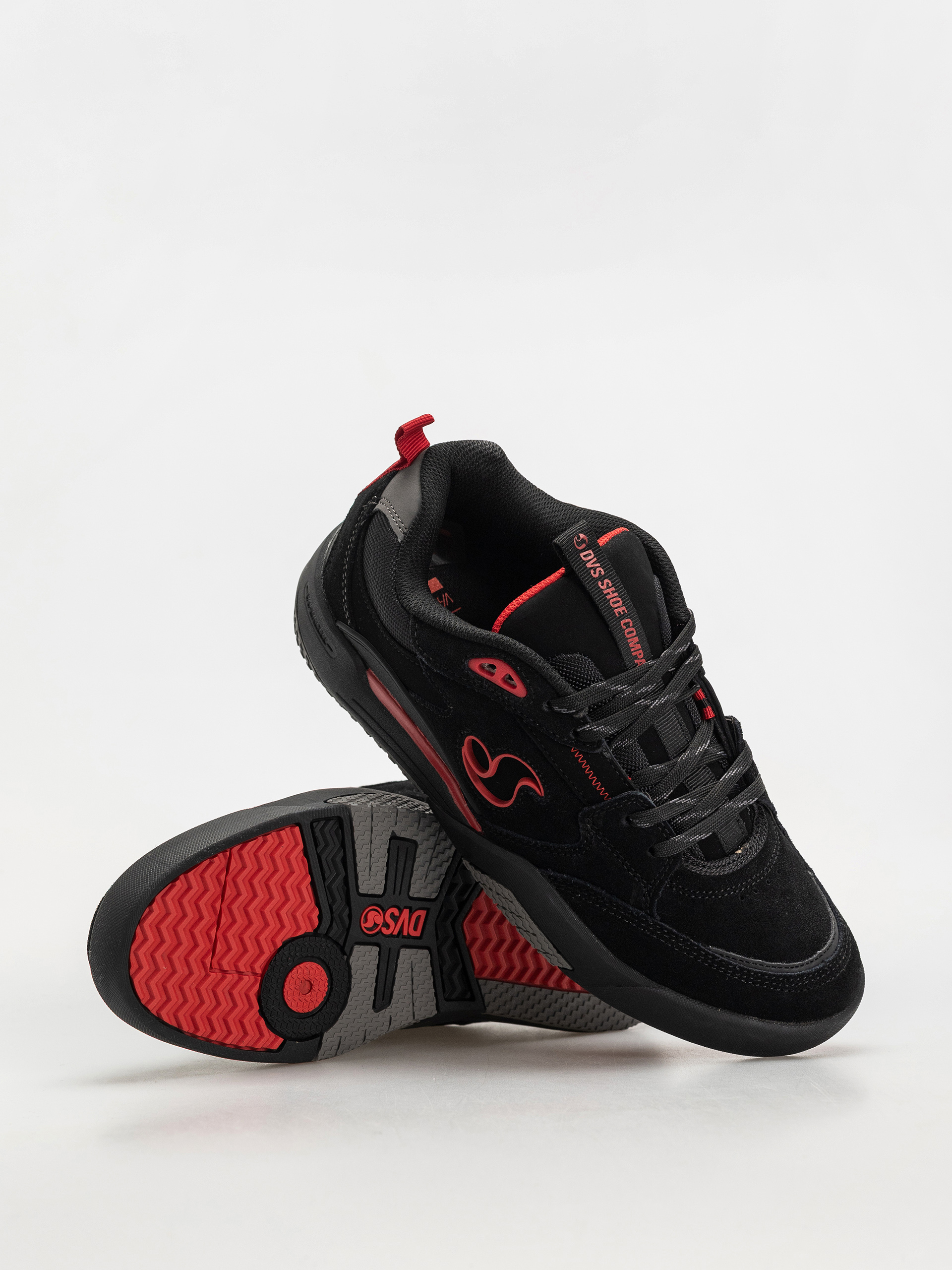 Pantofi DVS Slot (blk/blk/red)