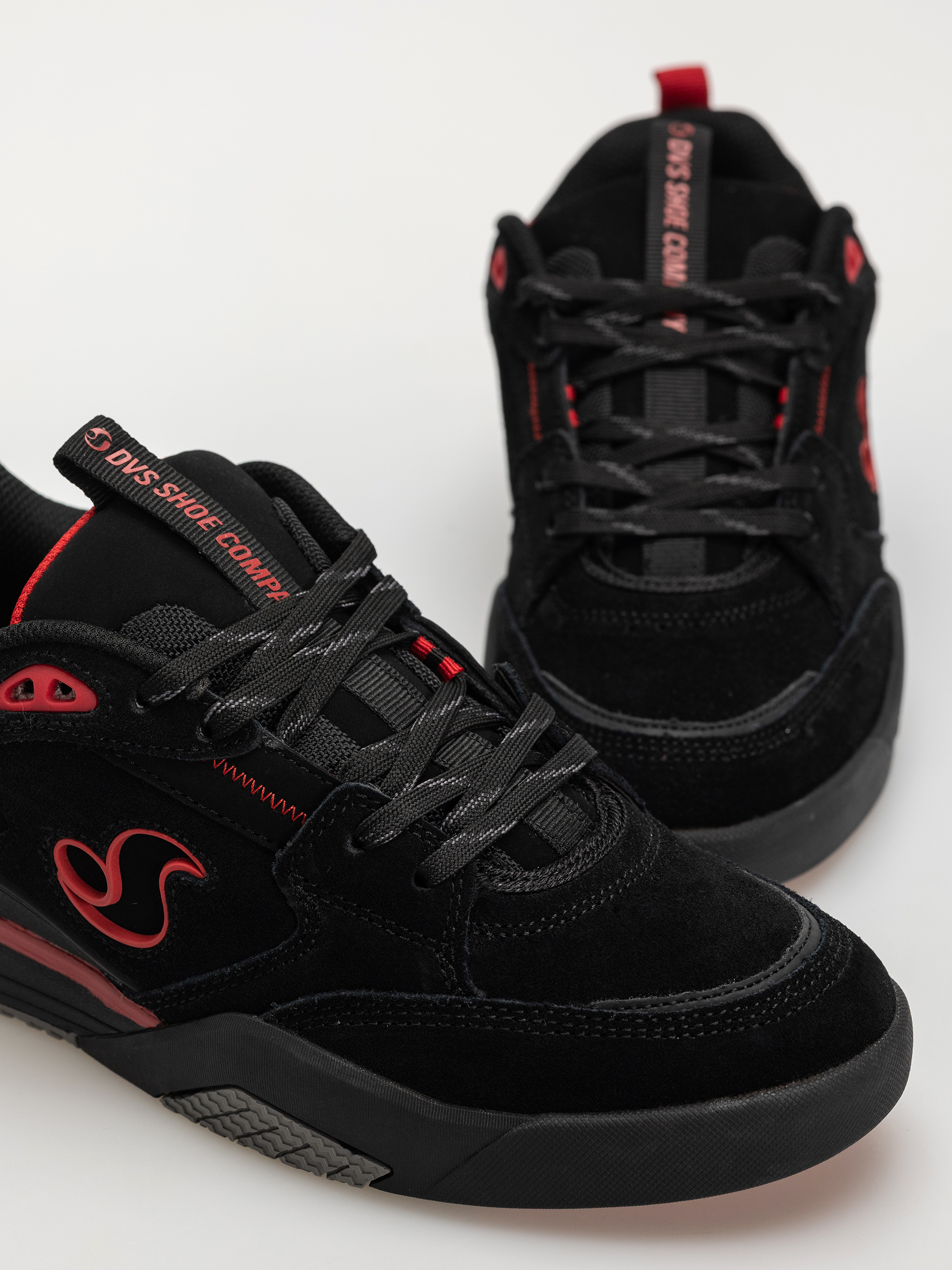Pantofi DVS Slot (blk/blk/red)