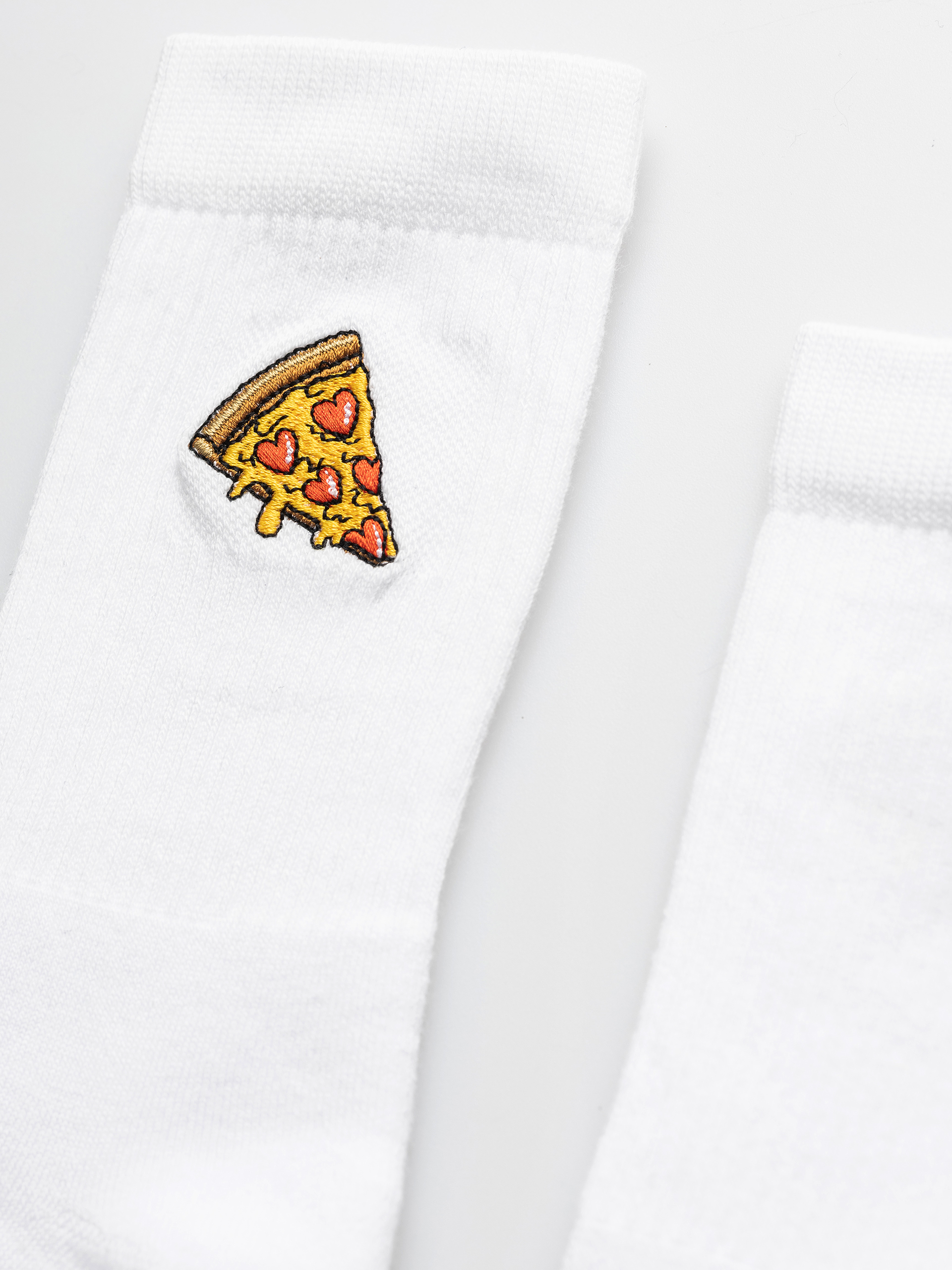 Șosete Iriedaily Pizza Loves (white)