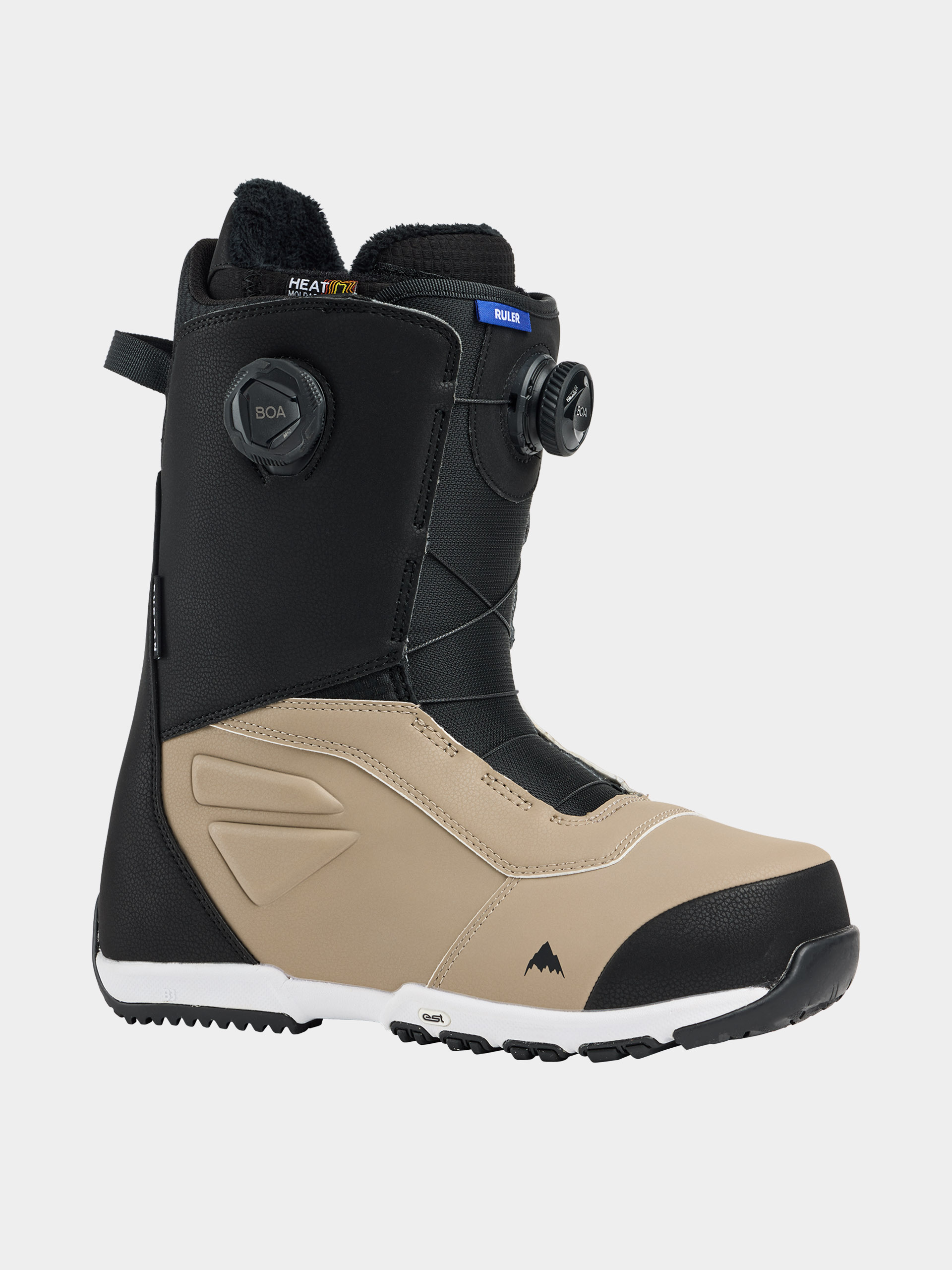 u00cencu0103lu021bu0103minte pentru snowboard Burton Ruler Boa (black/summit taupe)