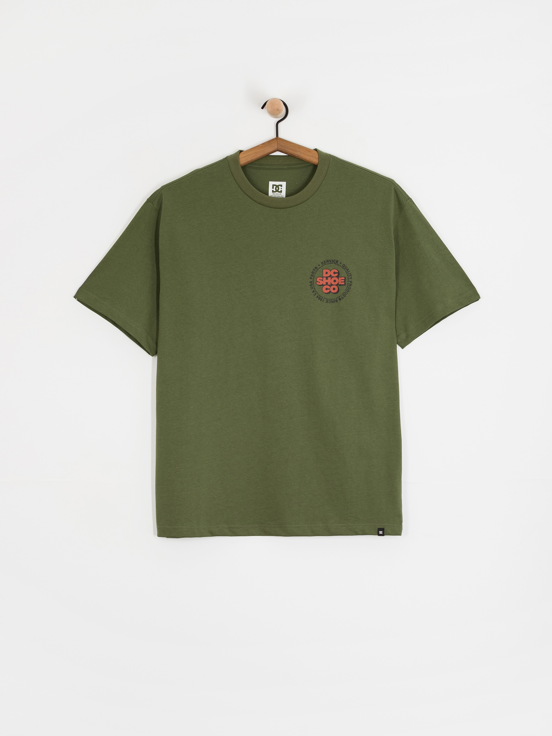 Tricou DC Work Circle (bronze green)