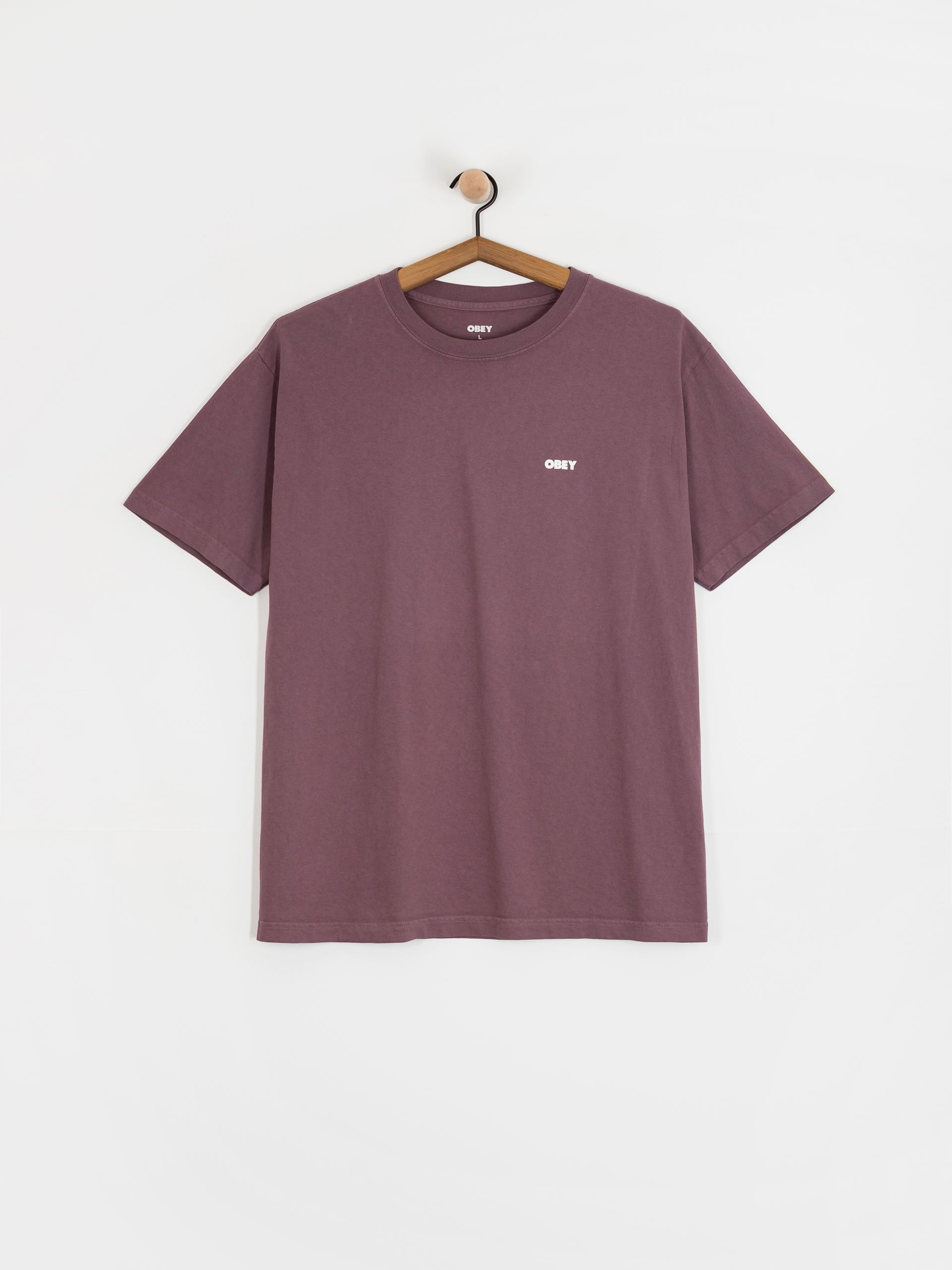 Tricou OBEY Bold Star (pigment plum perfect)
