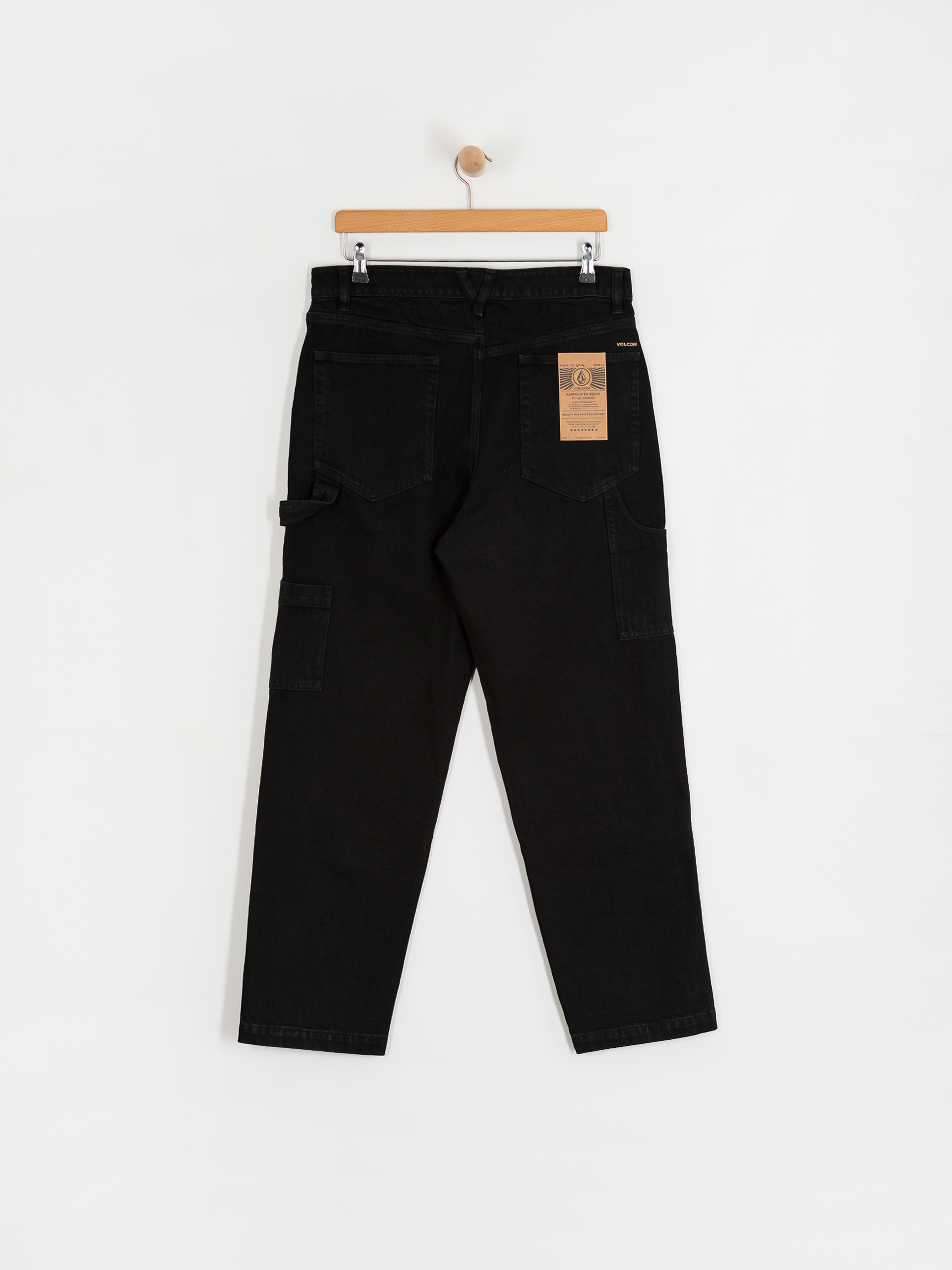 Pantaloni Volcom Karpendter Lse Tprd Denim (black)