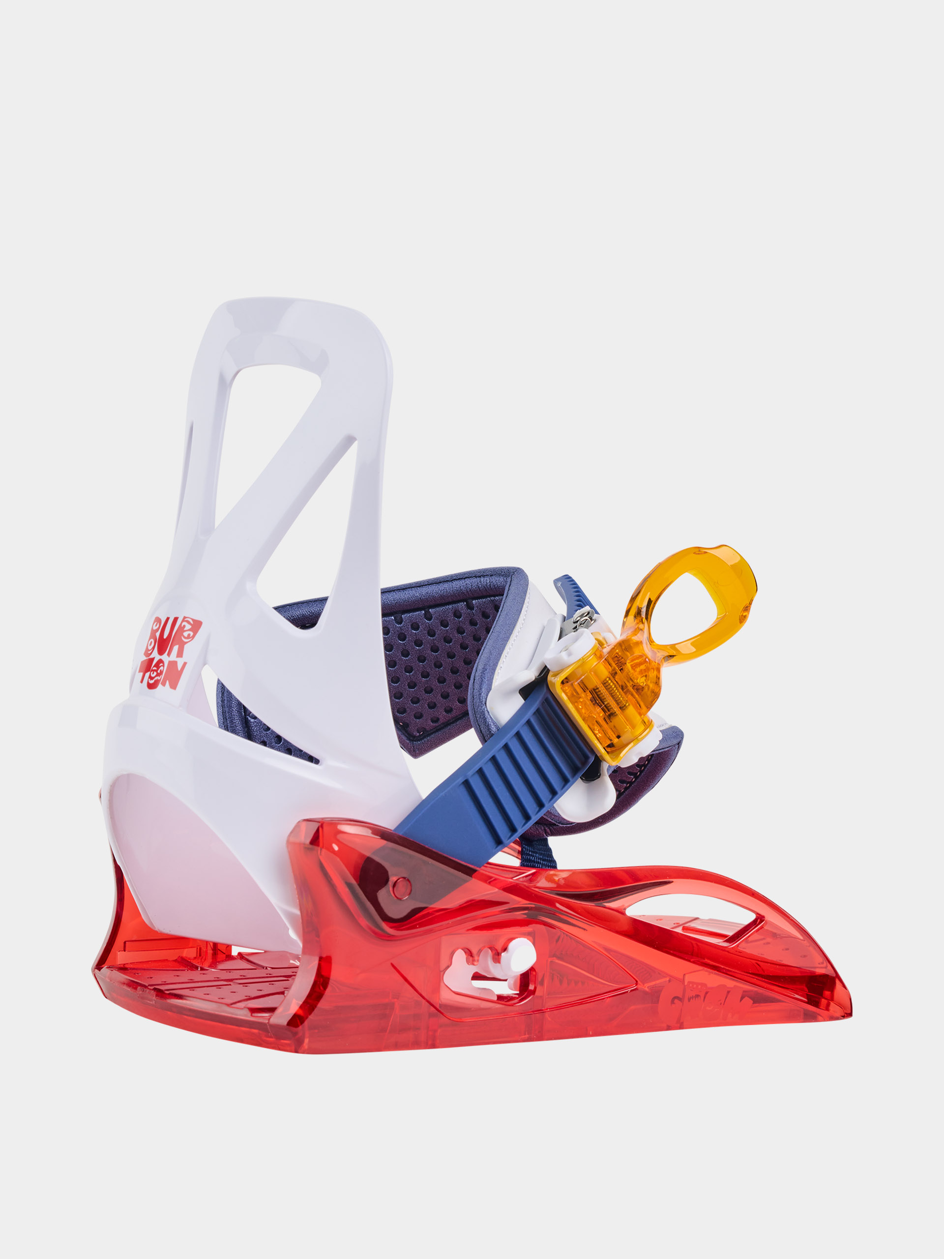 Legături pentru snowboard Burton Grom Disc JR (red/multi)