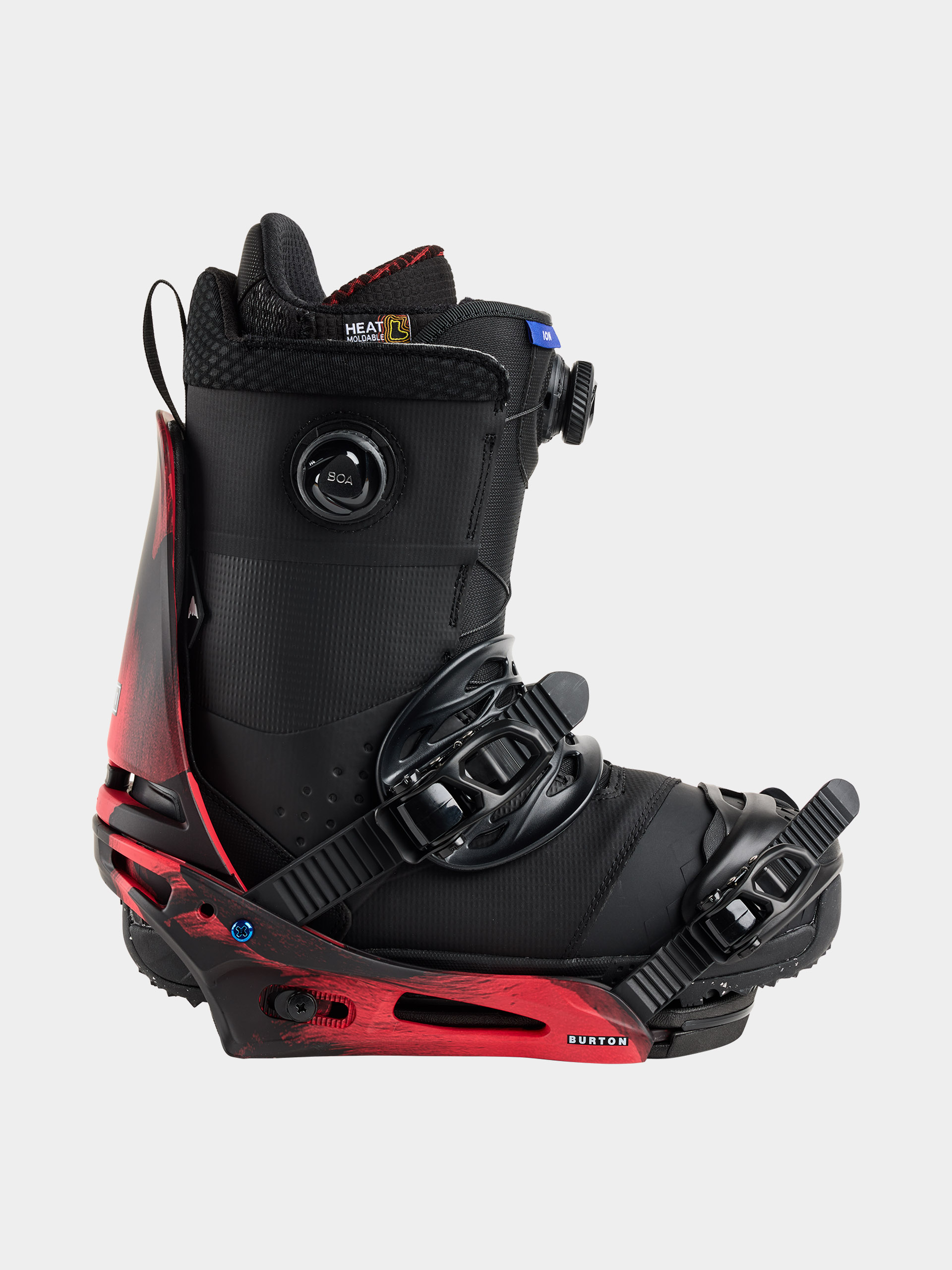 Legături pentru snowboard Burton Cartel X Reflex - roșu, negru