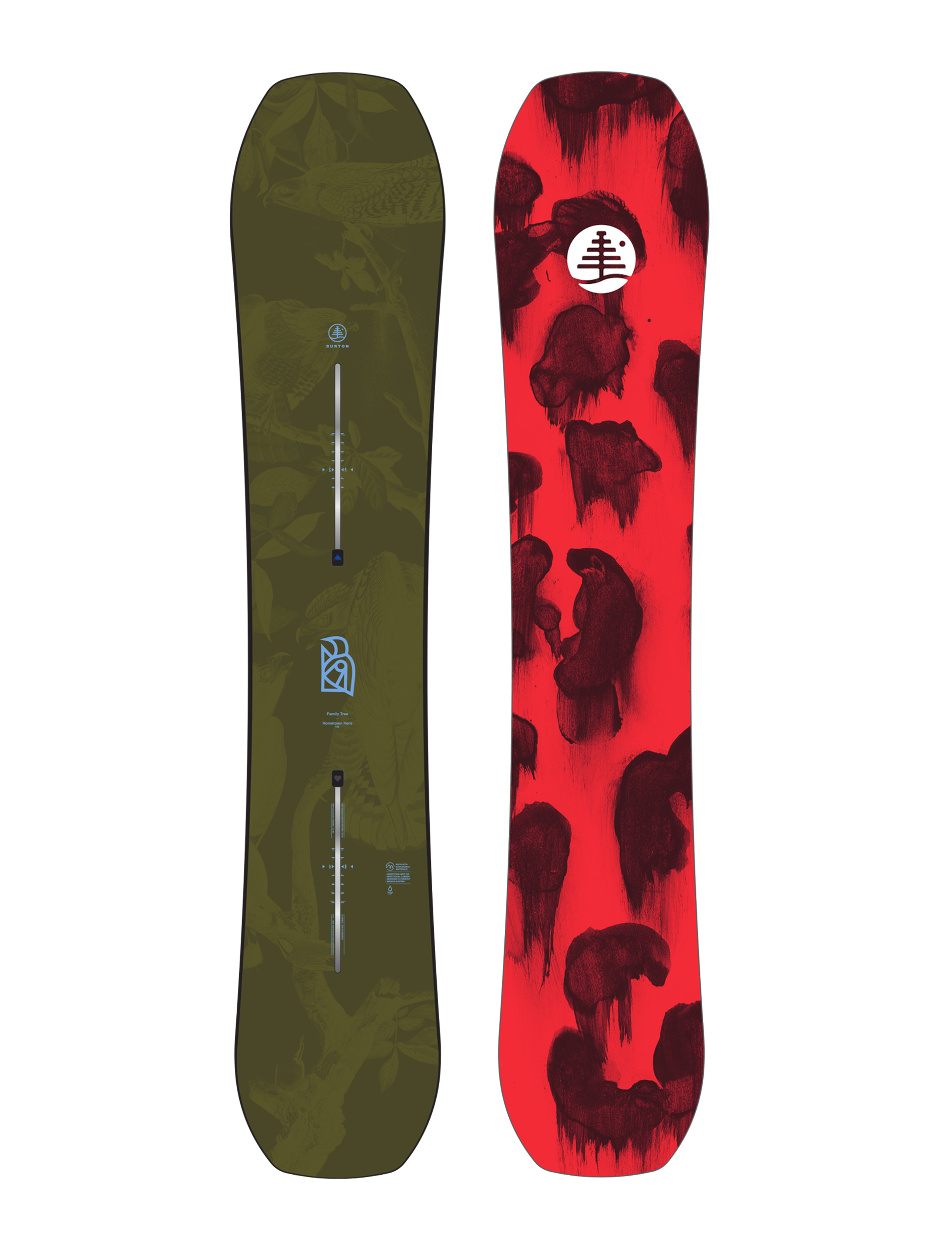 Snowboard Burton Family Tree Hometown Hero (family tree)