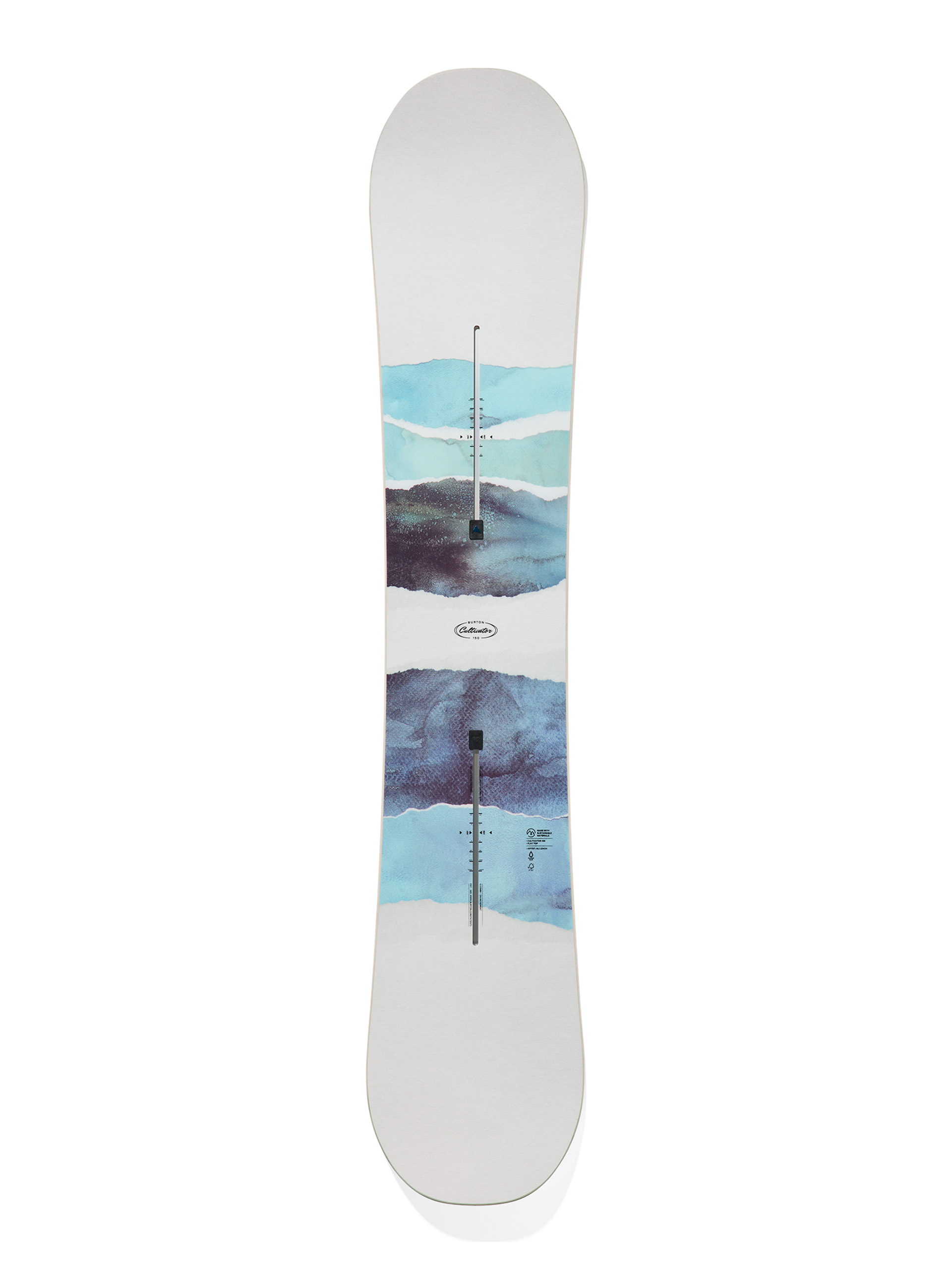 Snowboard Burton Cultivator (watercolor)