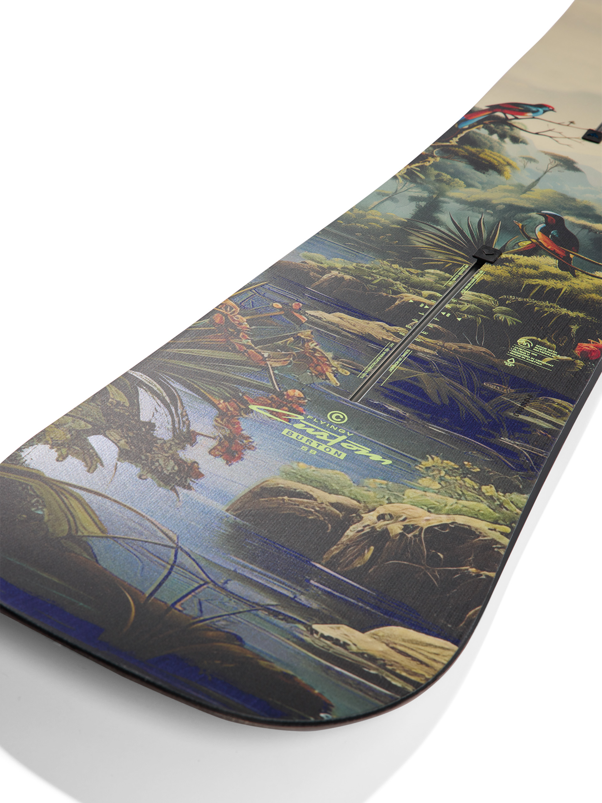 Snowboard Burton Custom Flying V - multicolor (jungle)